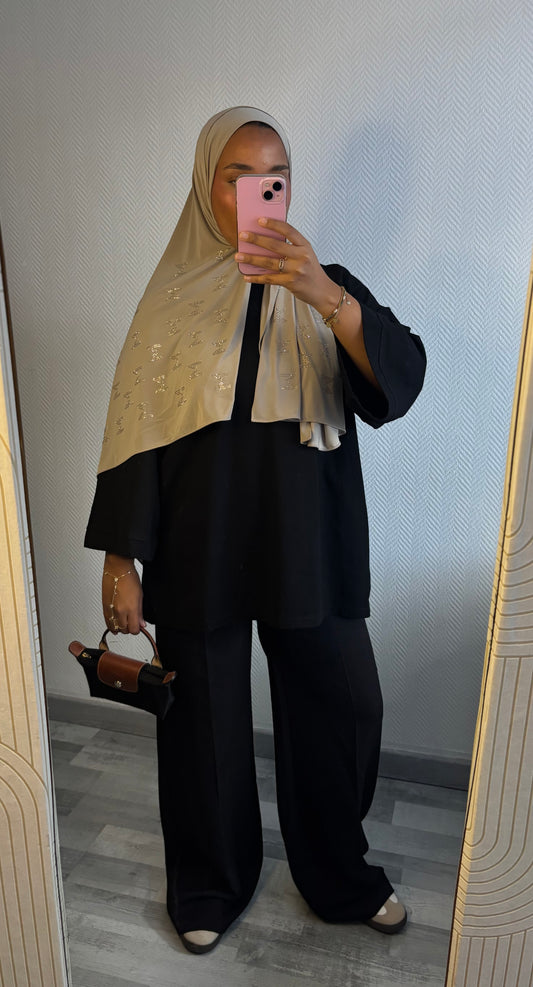 T-SHIRT MASTOUR • NOIR