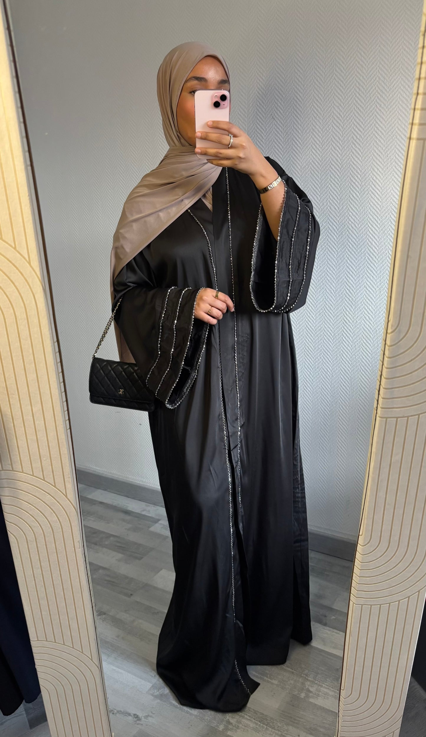 ABAYA / KIMONO AMEERA • NOIR