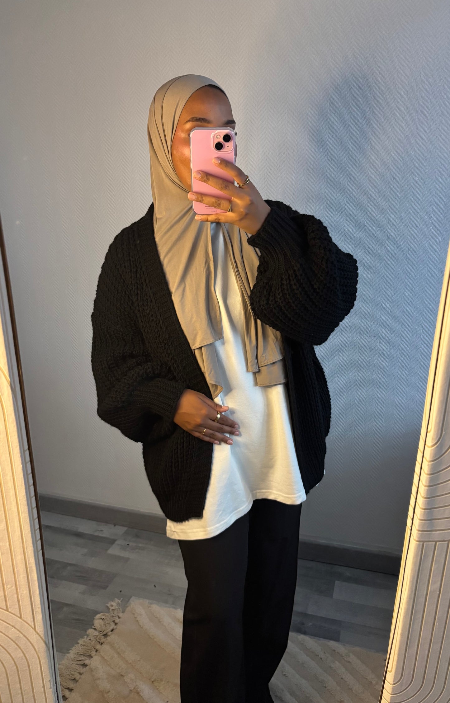 GILET TESNIM • NOIR