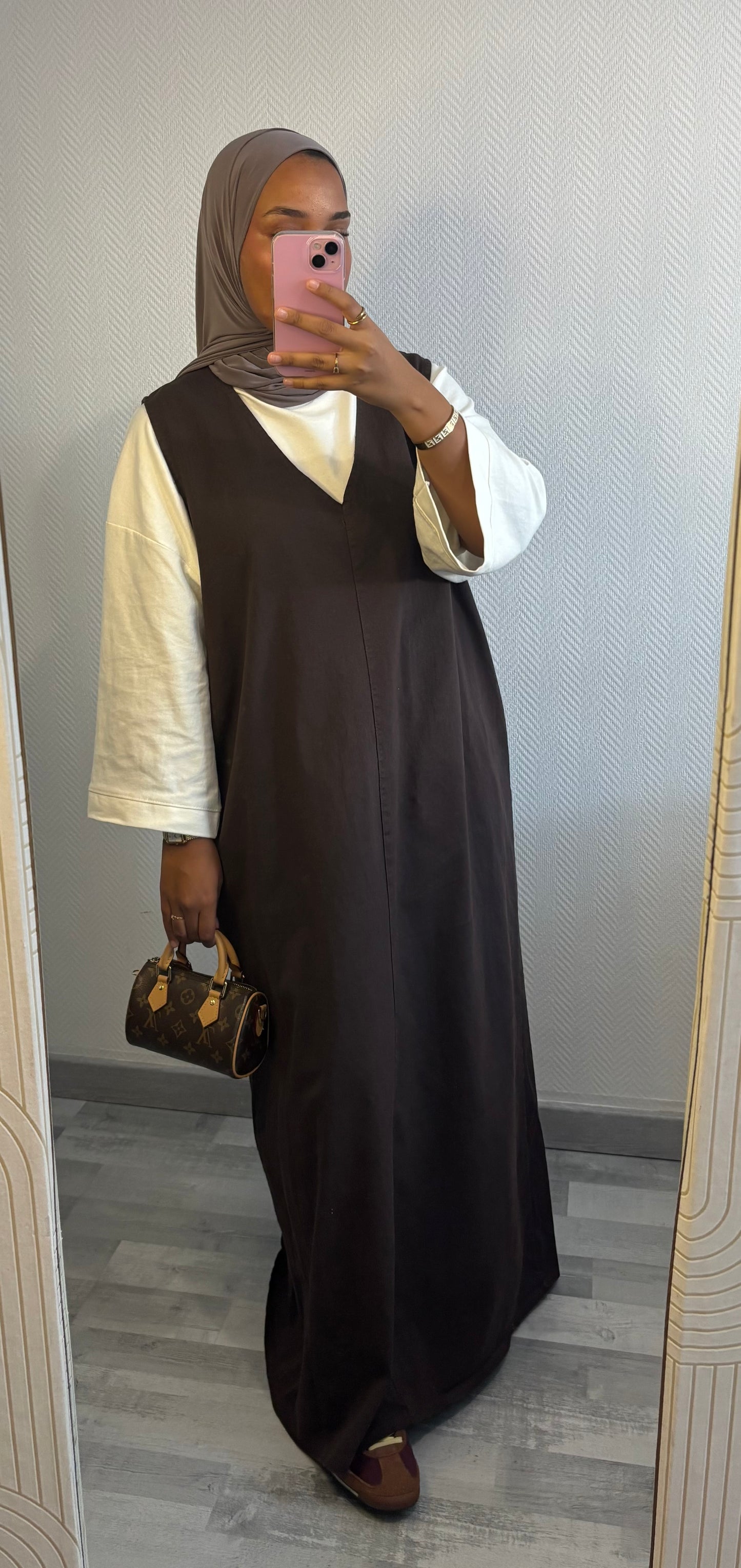 ROBE EN JEAN • CHOCO