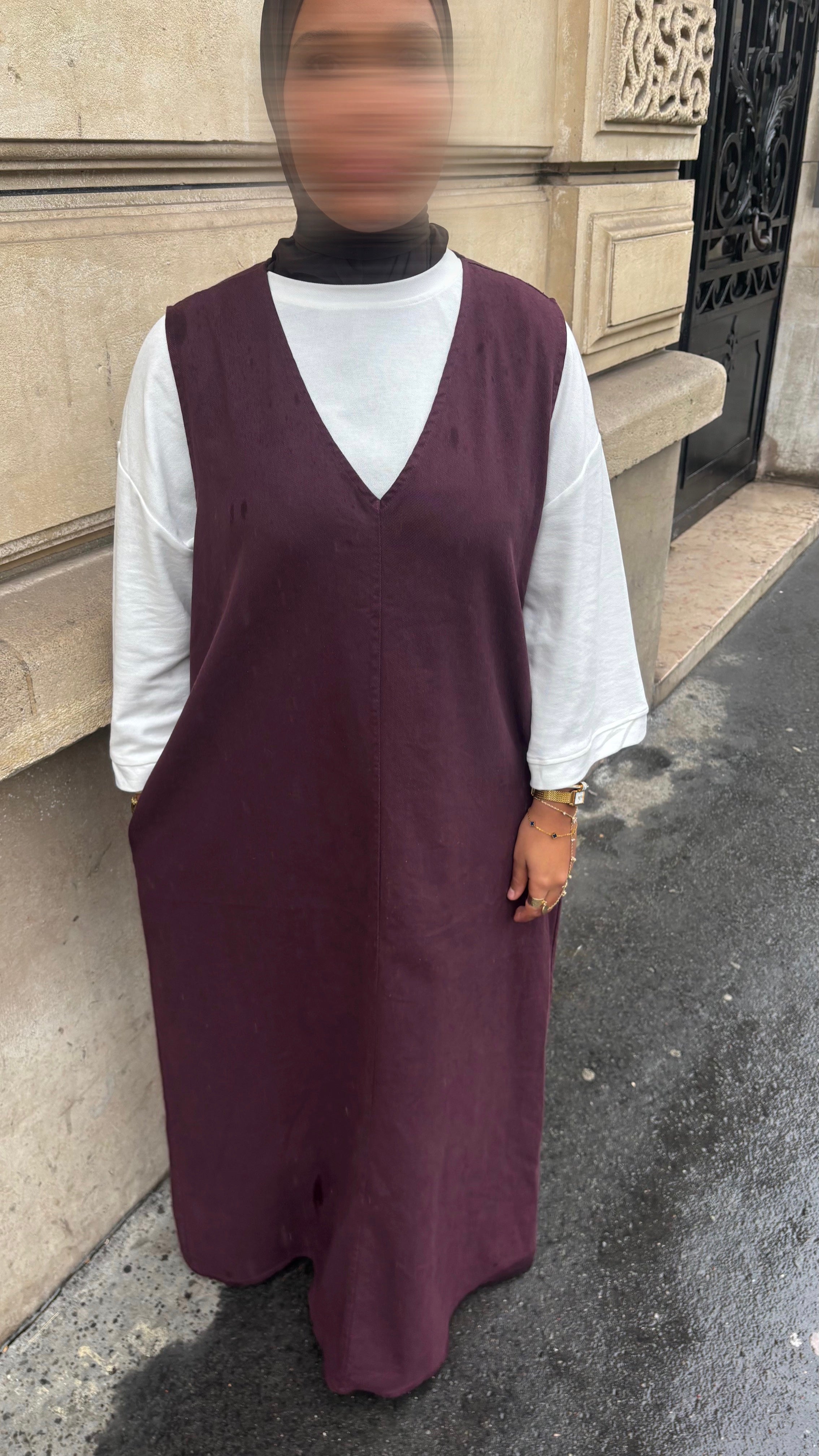 ROBE EN JEAN • BORDEAUX