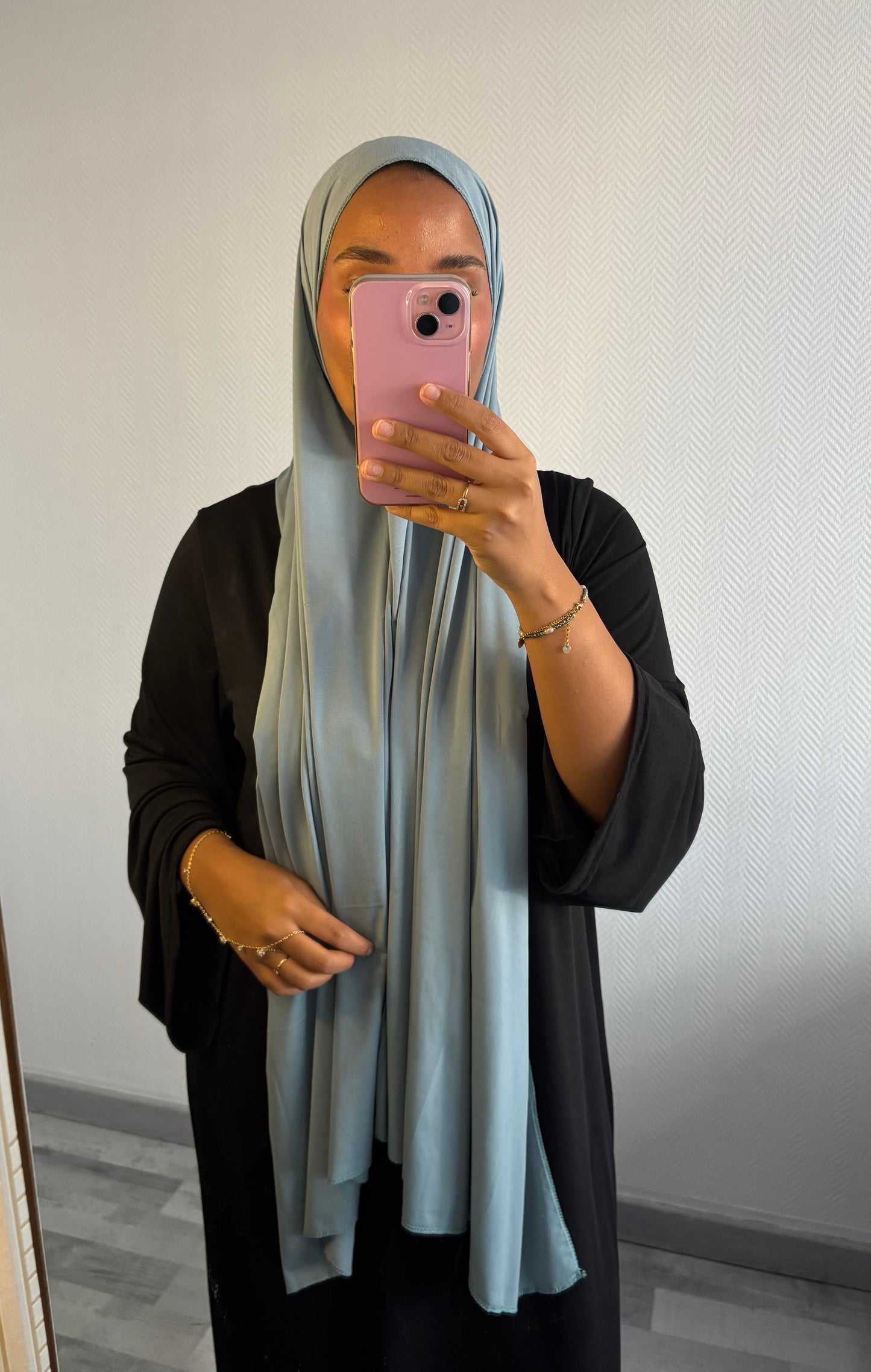 VOILE EN JERSEY PREMIUM • BLEU