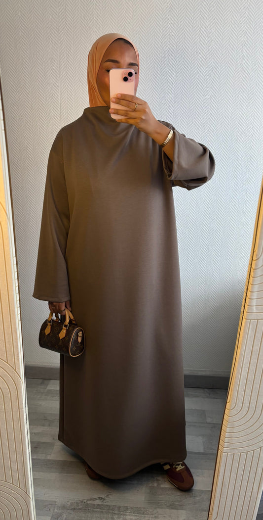 ABAYA LAYAN • TAUPE