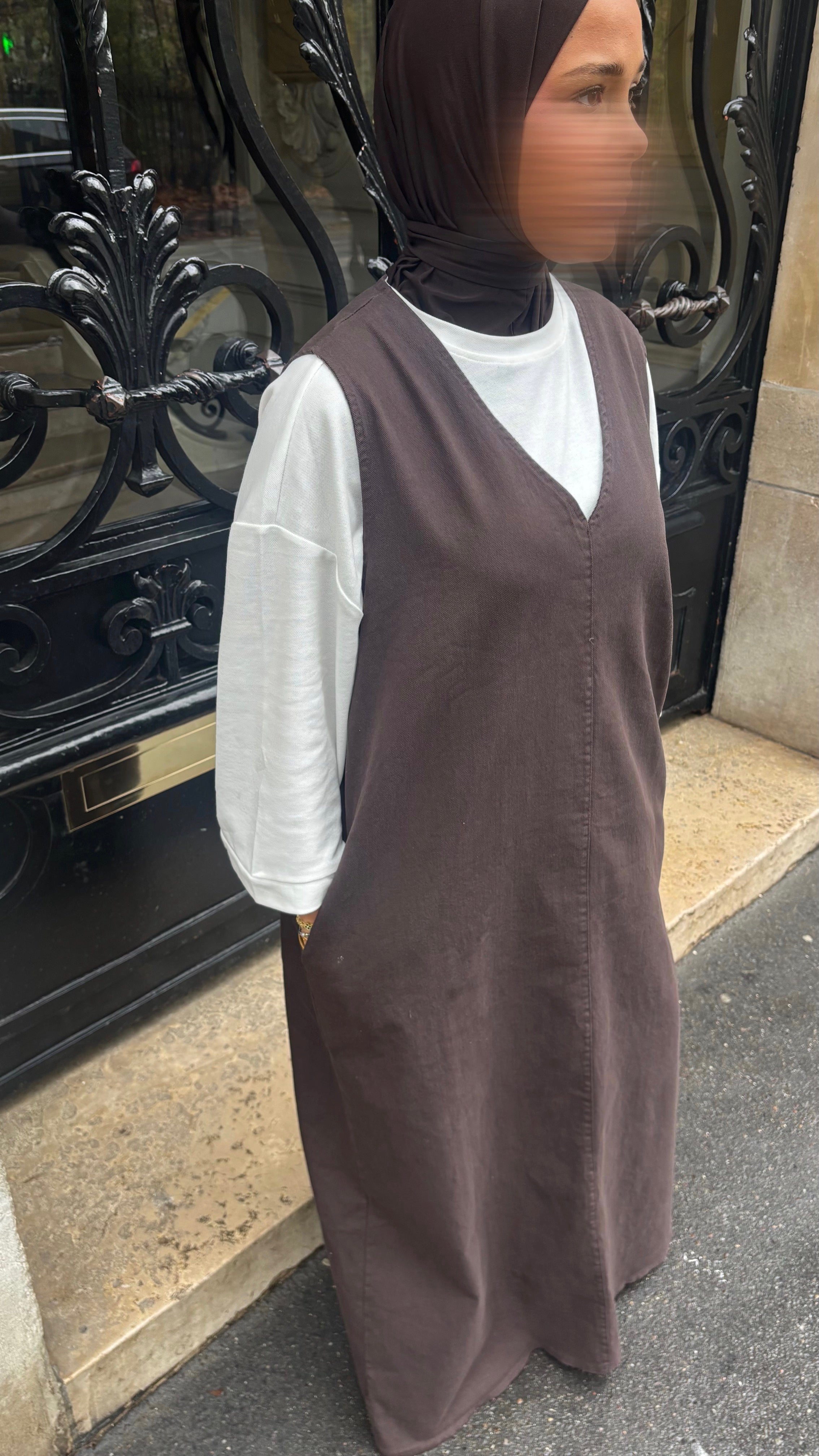 ROBE EN JEAN • CHOCO