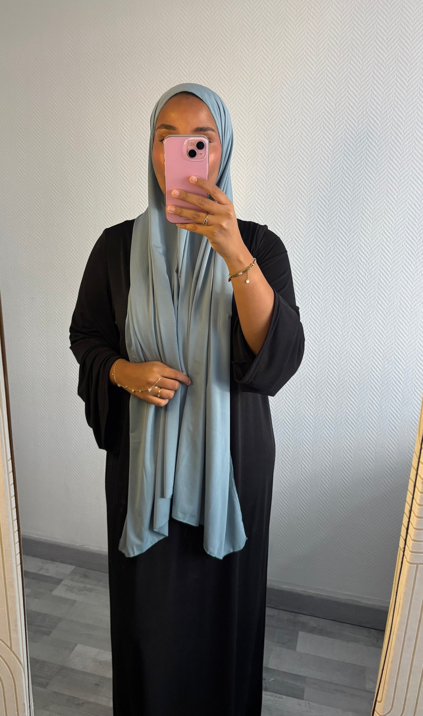 VOILE EN JERSEY PREMIUM • BLEU