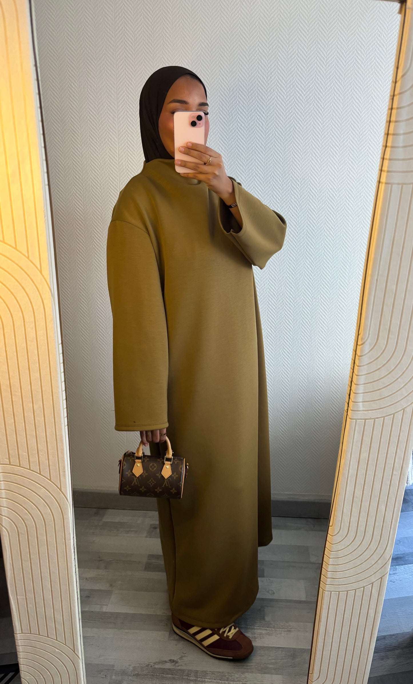 ABAYA LAYAN • VERT OLIVE