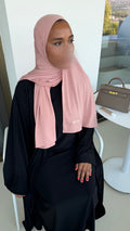 HIJAB JERSEY PREMIUM • SAUMON