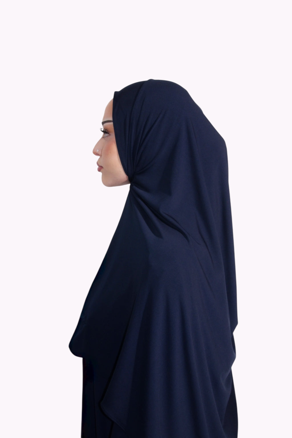 HIJAB JERSEY PREMIUM • MARINE