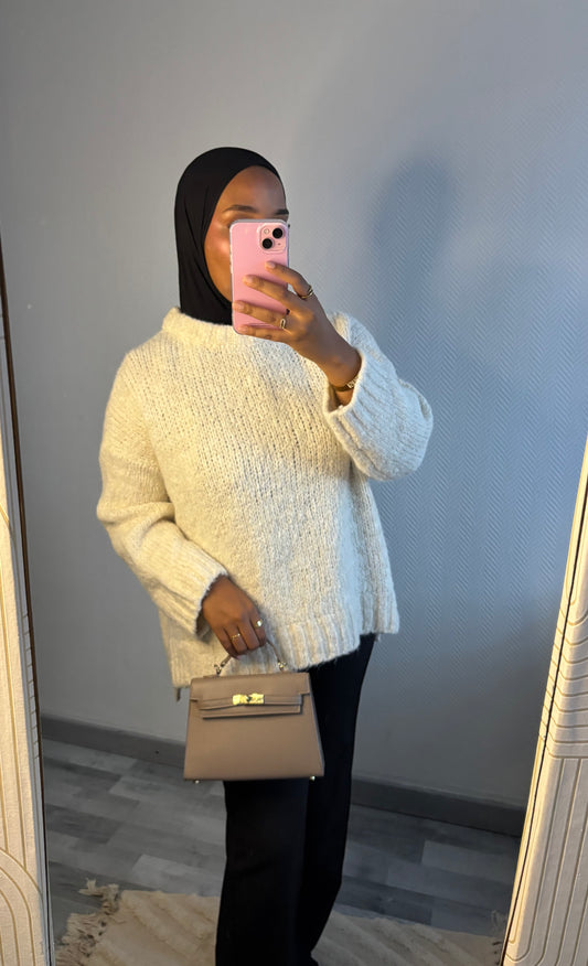PULL NEYA • CRÈME