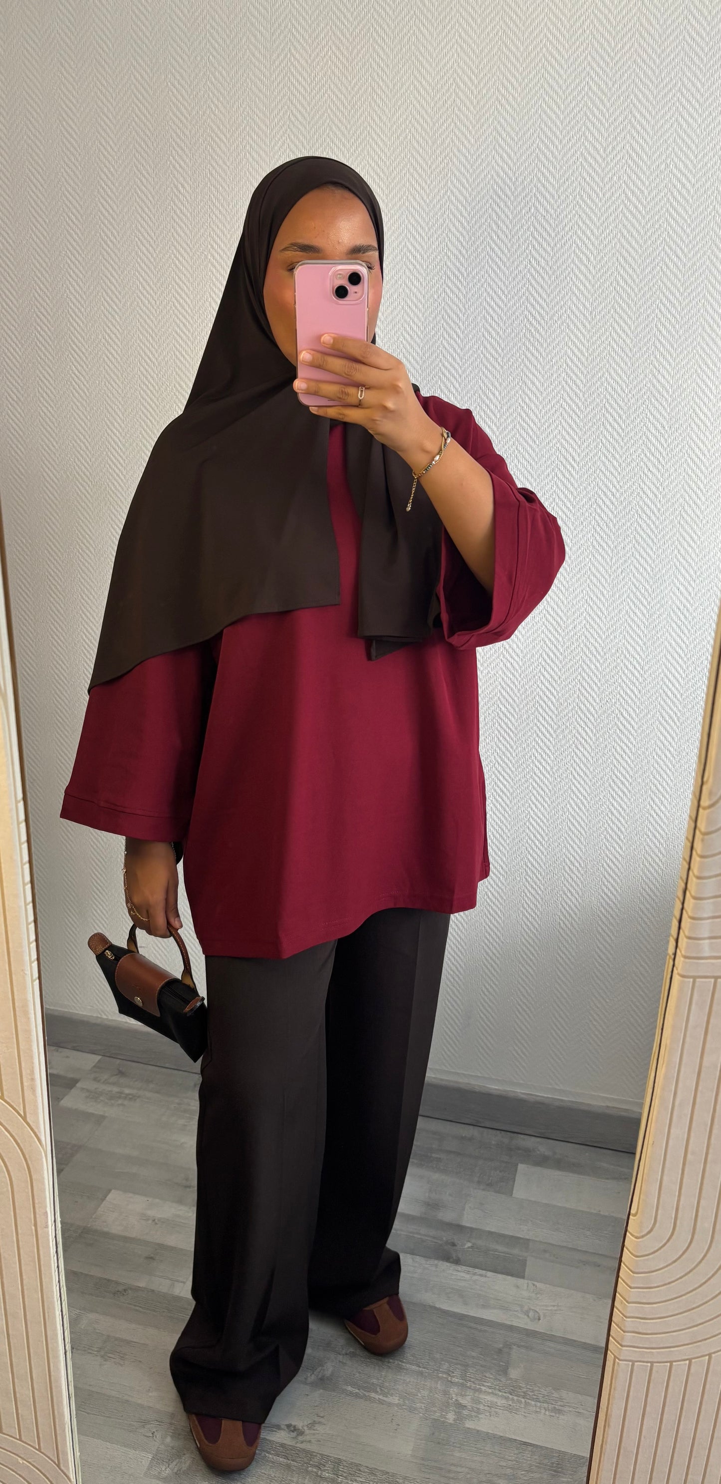 T-SHIRT MASTOUR • BORDEAUX