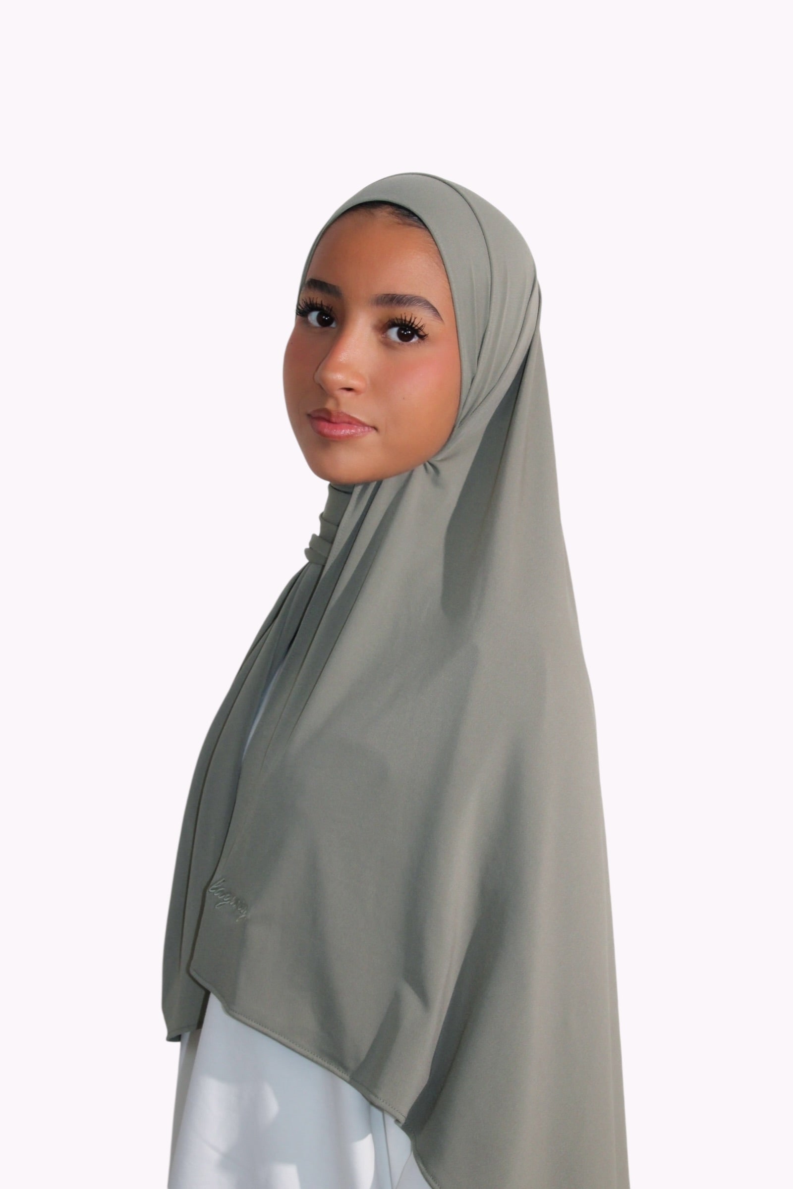 HIJAB JERSEY PREMIUM • VERT