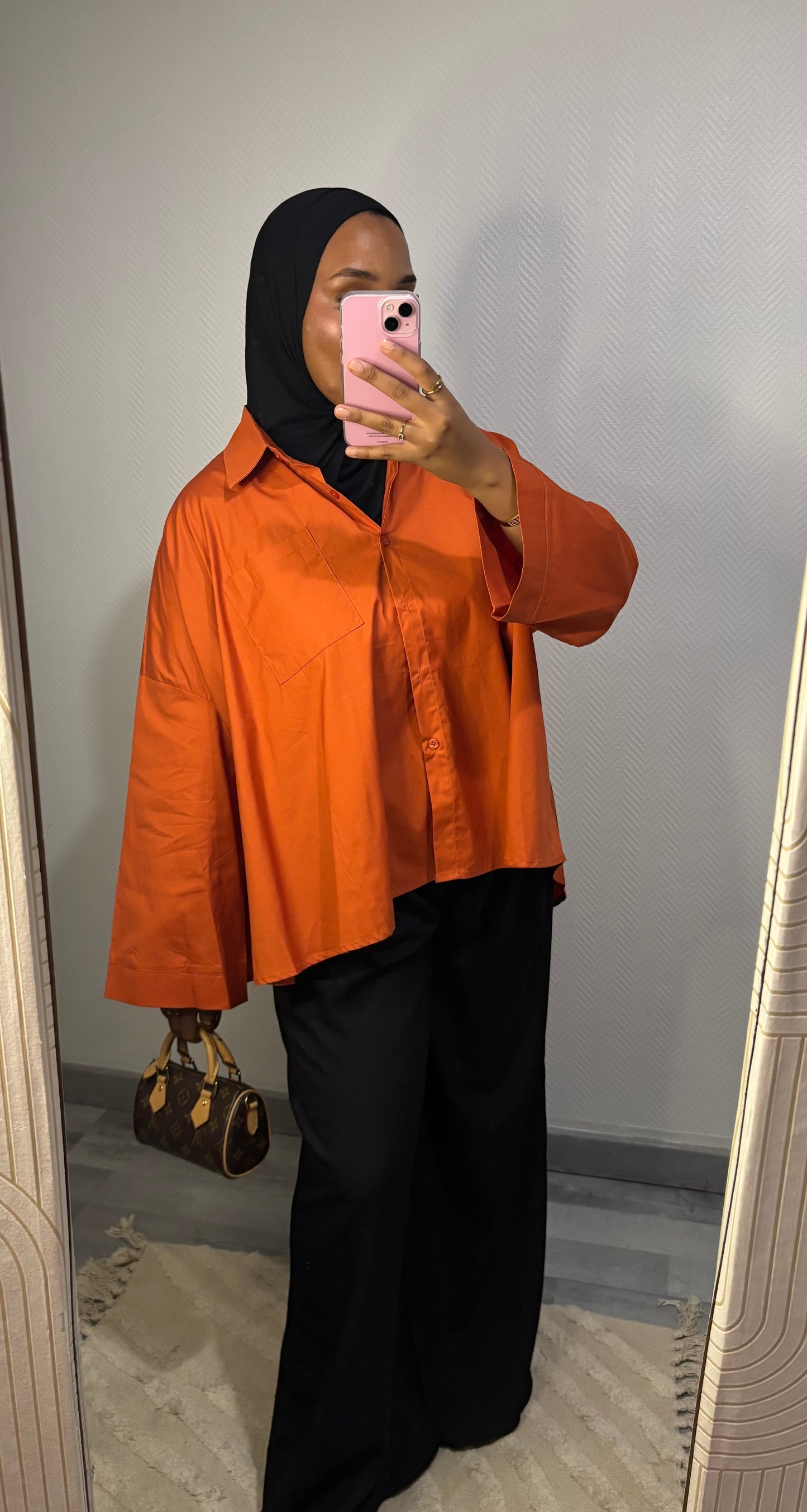 CHEMISE OVERSIZE • ORANGE