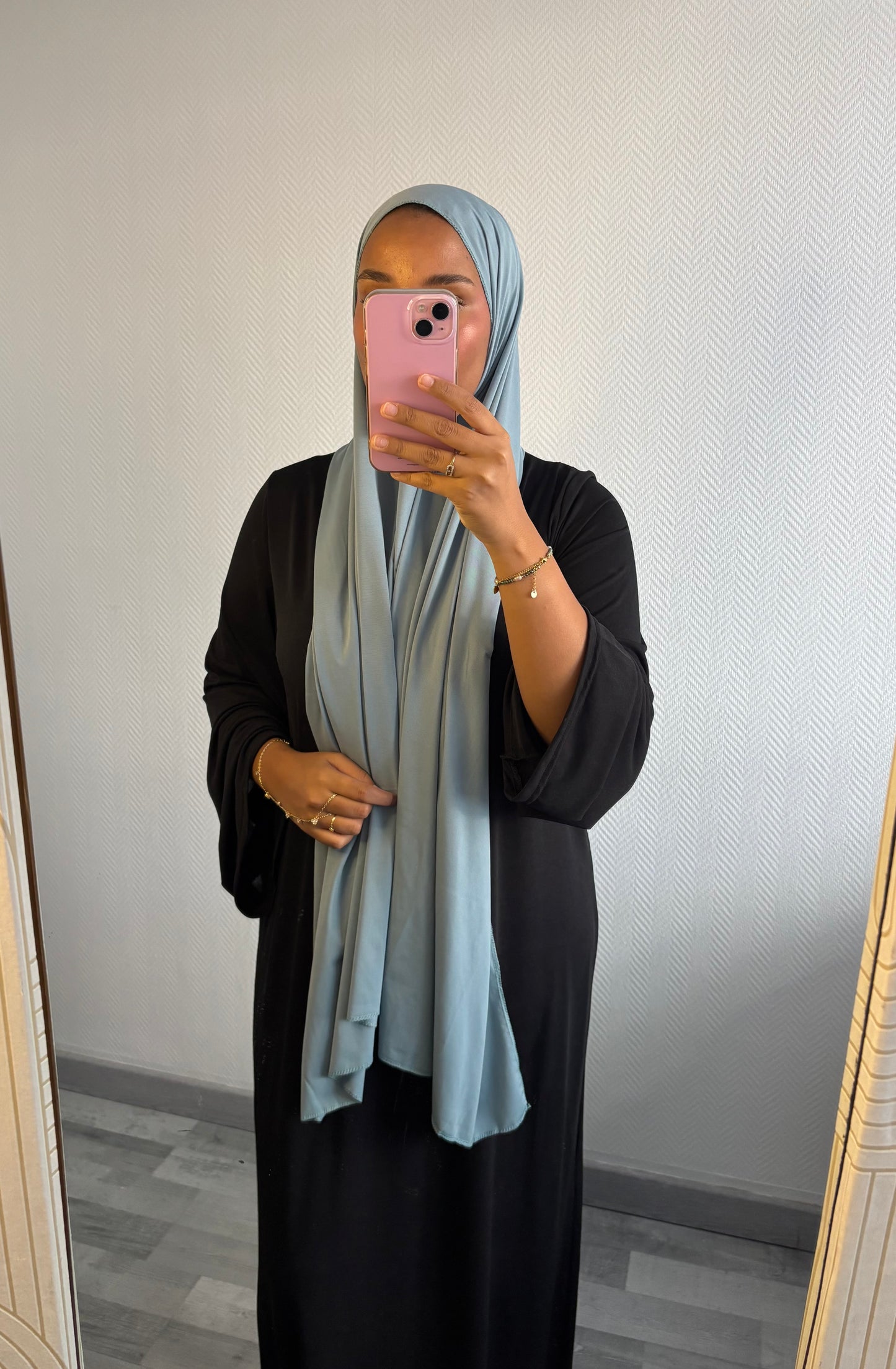 VOILE EN JERSEY PREMIUM • BLEU