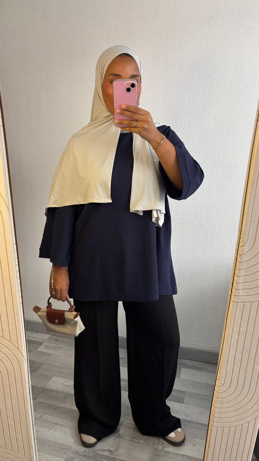 T-SHIRT MASTOUR • BLEU MARINE