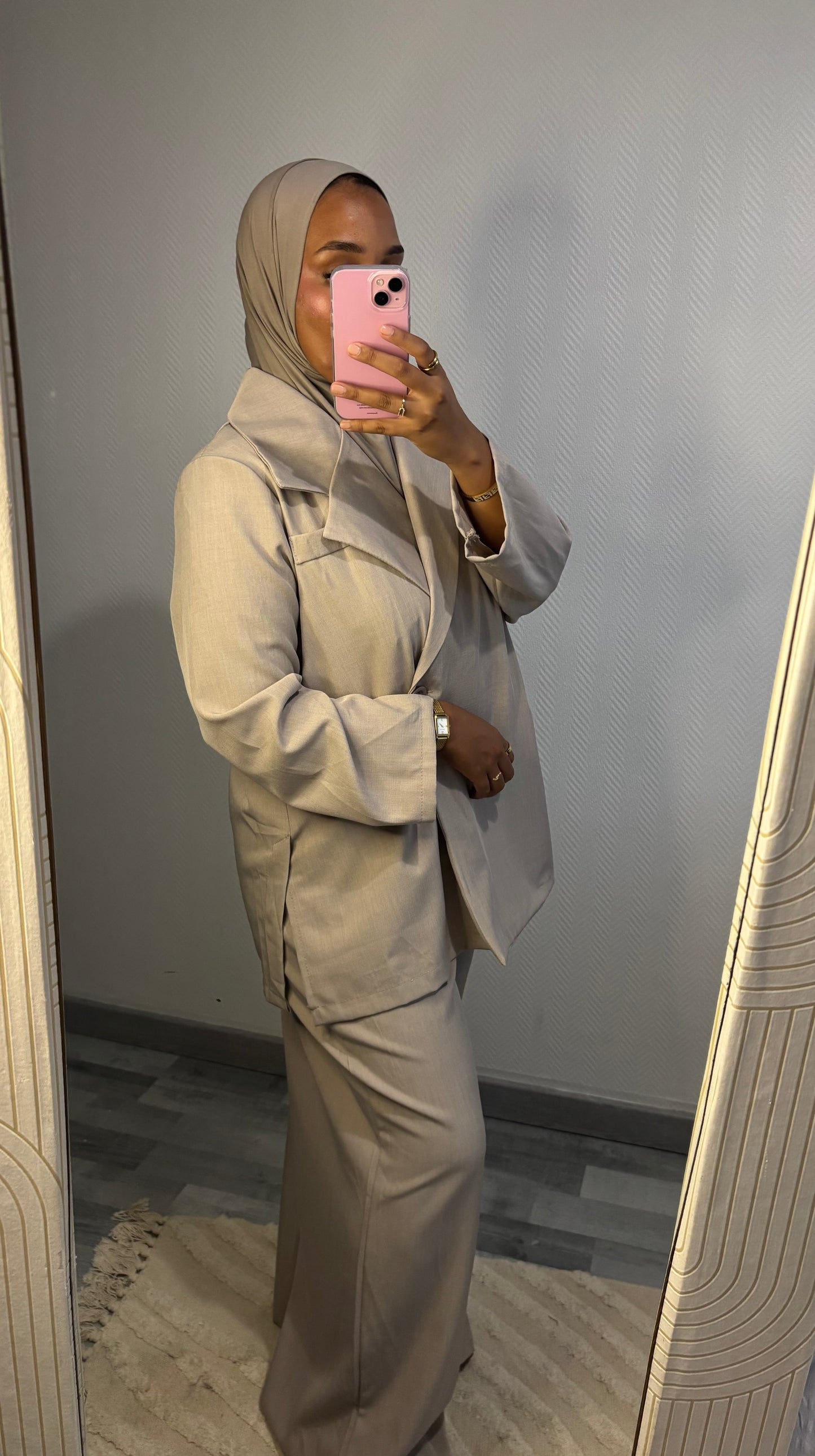 ENSEMBLE BLAZER • TAUPE