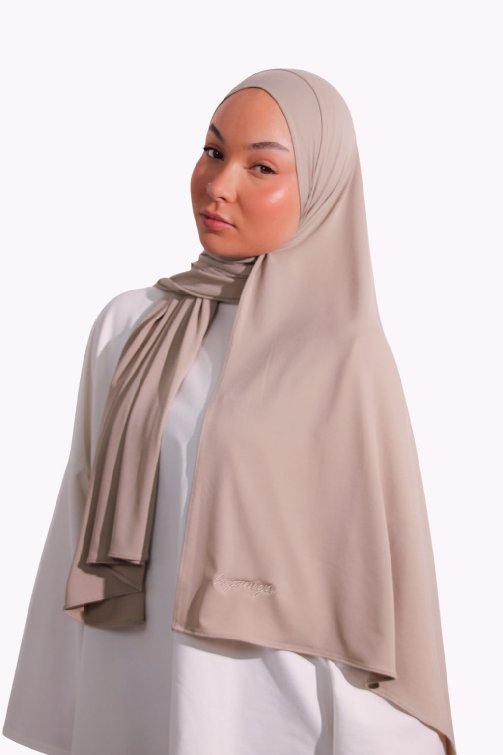 HIJAB JERSEY PREMIUM • MINK