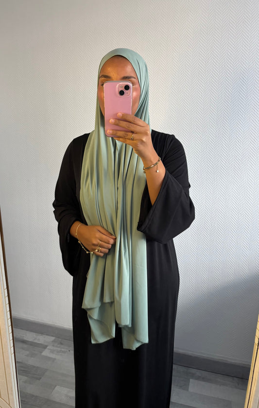 VOILE EN JERSEY PREMIUM • TURQUOISE