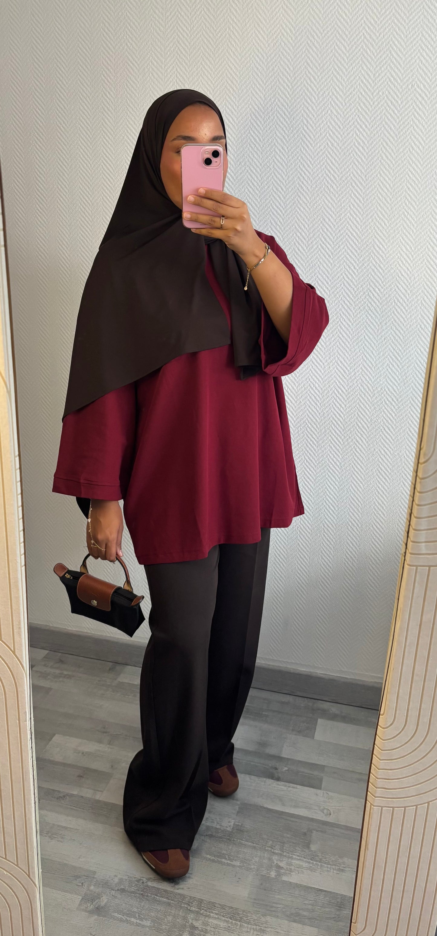 T-SHIRT MASTOUR • BORDEAUX