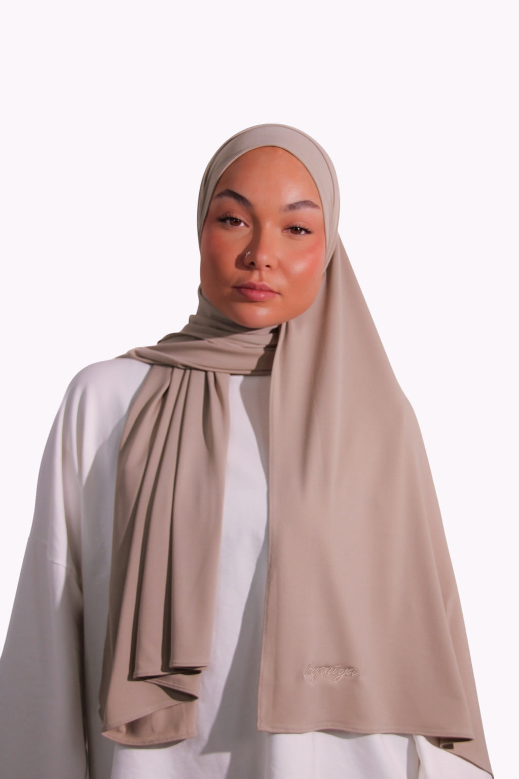 HIJAB JERSEY PREMIUM • MINK