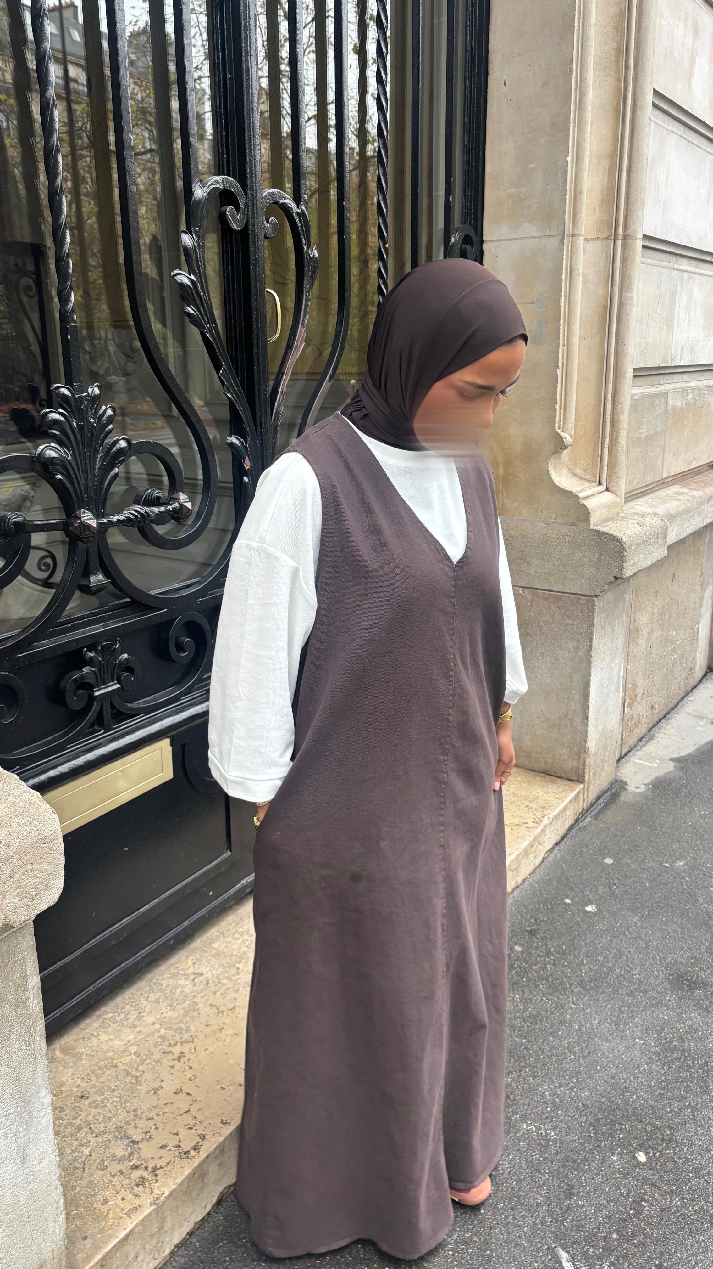 ROBE EN JEAN • CHOCO