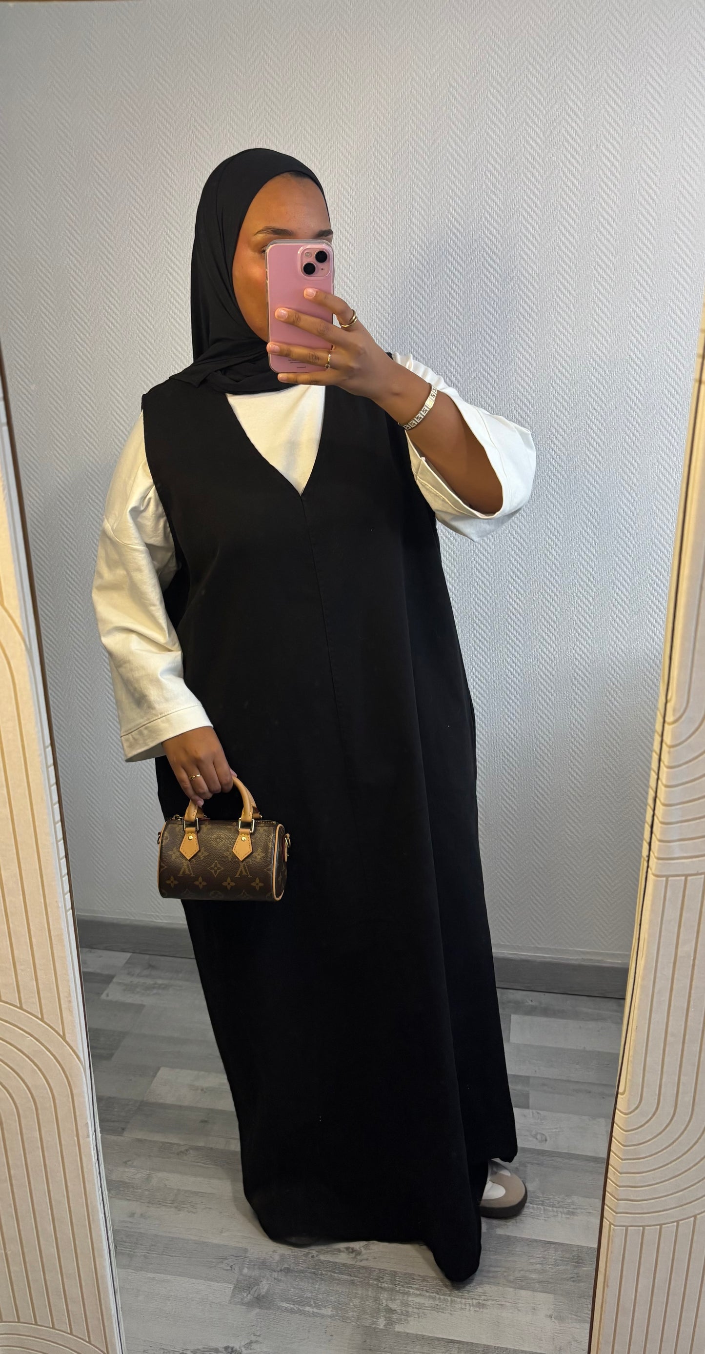 ROBE EN JEAN • NOIR