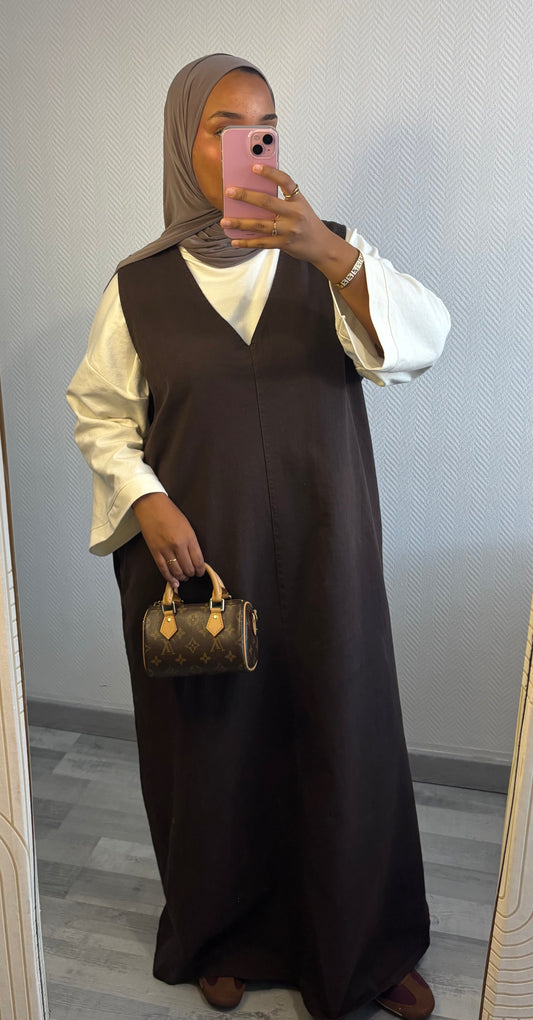 ROBE EN JEAN • CHOCO