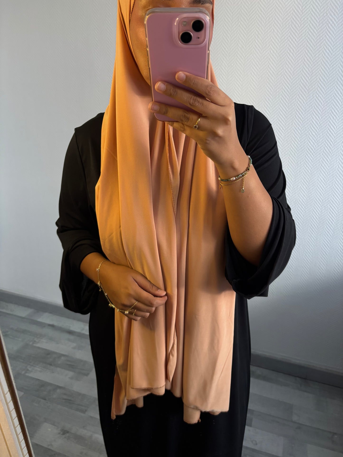 VOILE EN JERSEY PREMIUM • ORANGE