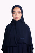 HIJAB JERSEY PREMIUM • MARINE