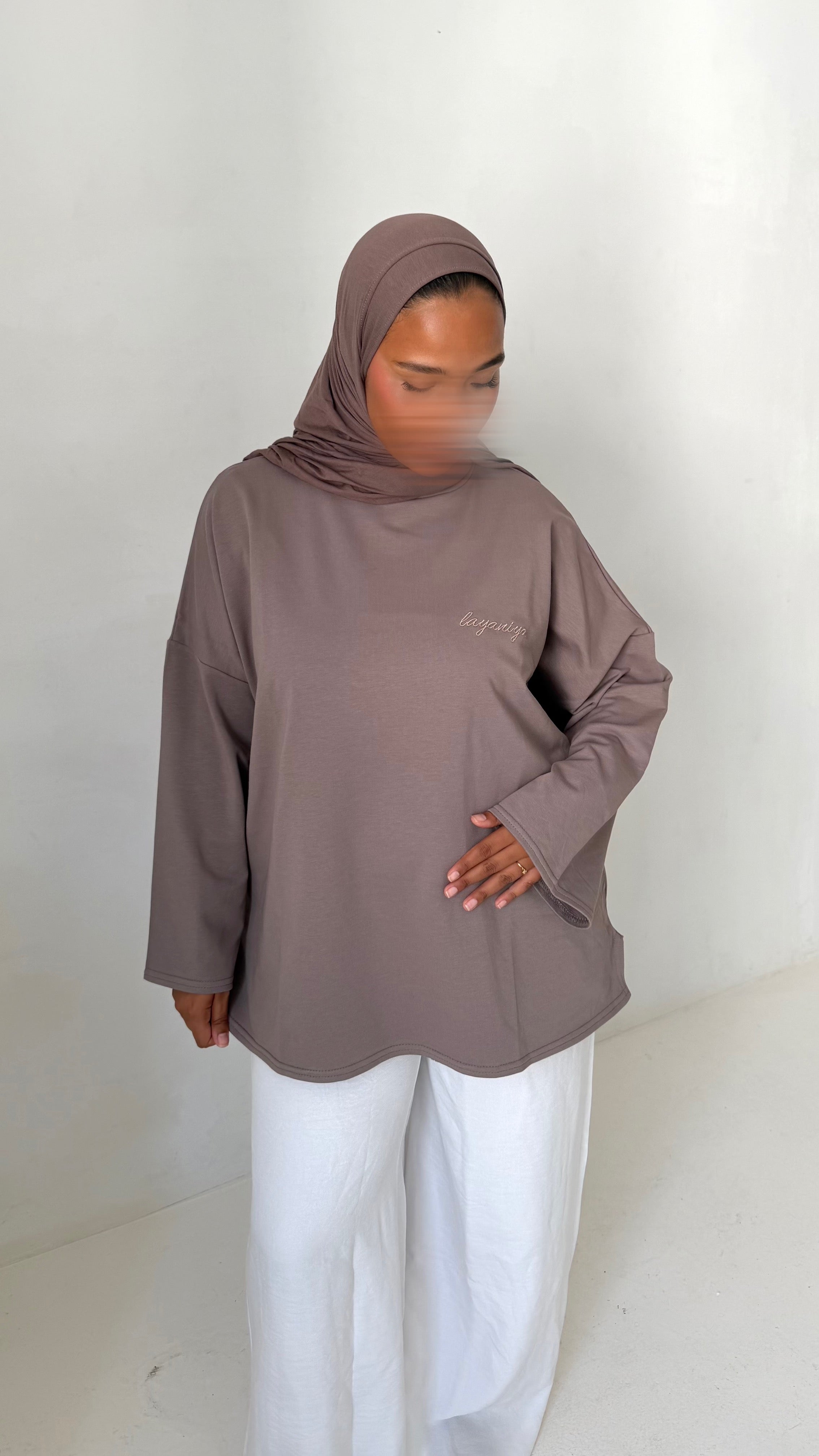 T-SHIRT SIGNATURE • TAUPE