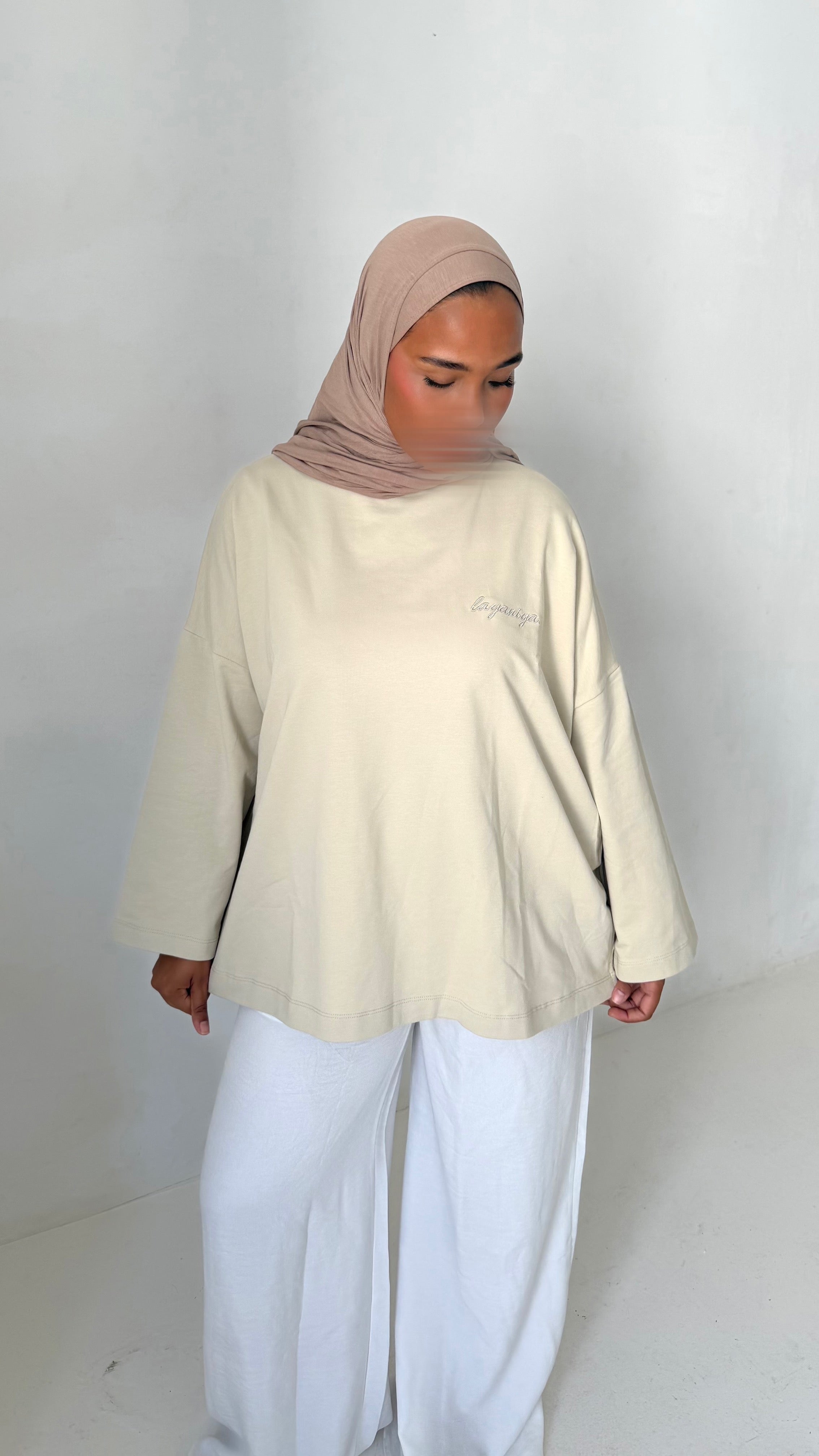 T-SHIRT SIGNATURE • CRÈME