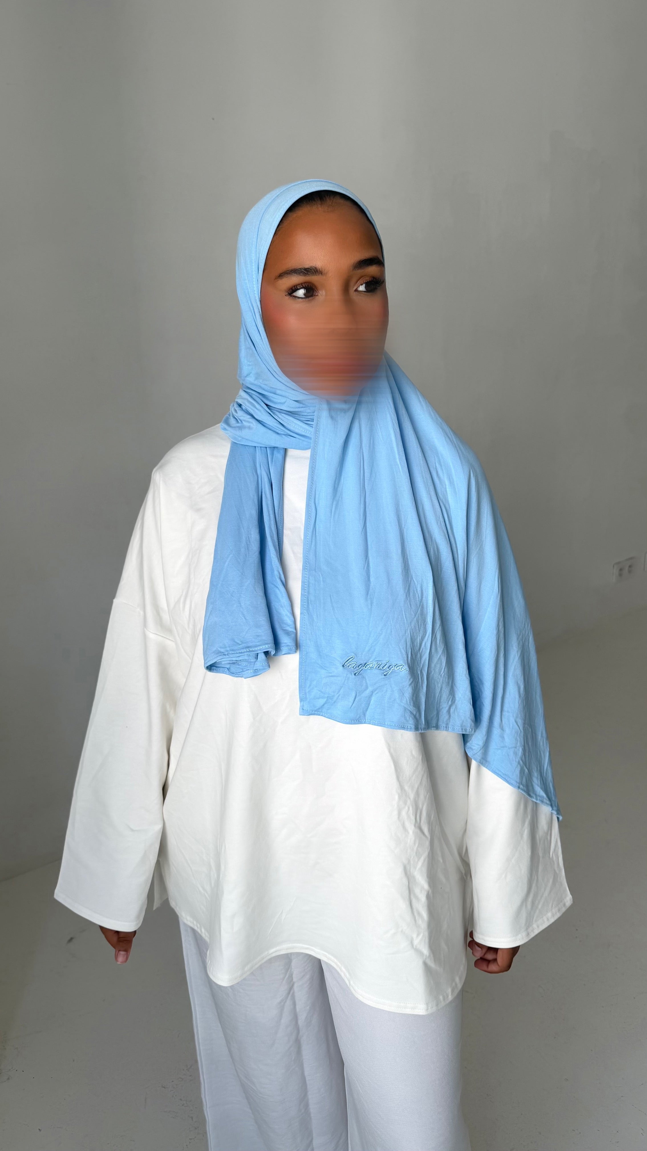 HIJAB JERSEY BAMBOO • OCEAN BLUE