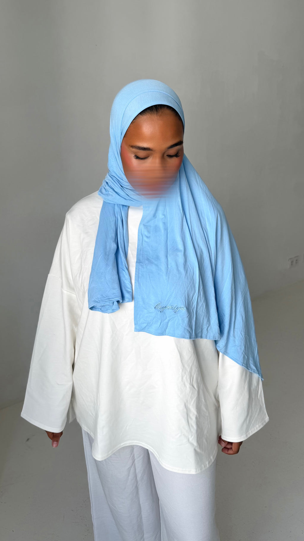 HIJAB JERSEY BAMBOO • OCEAN BLUE
