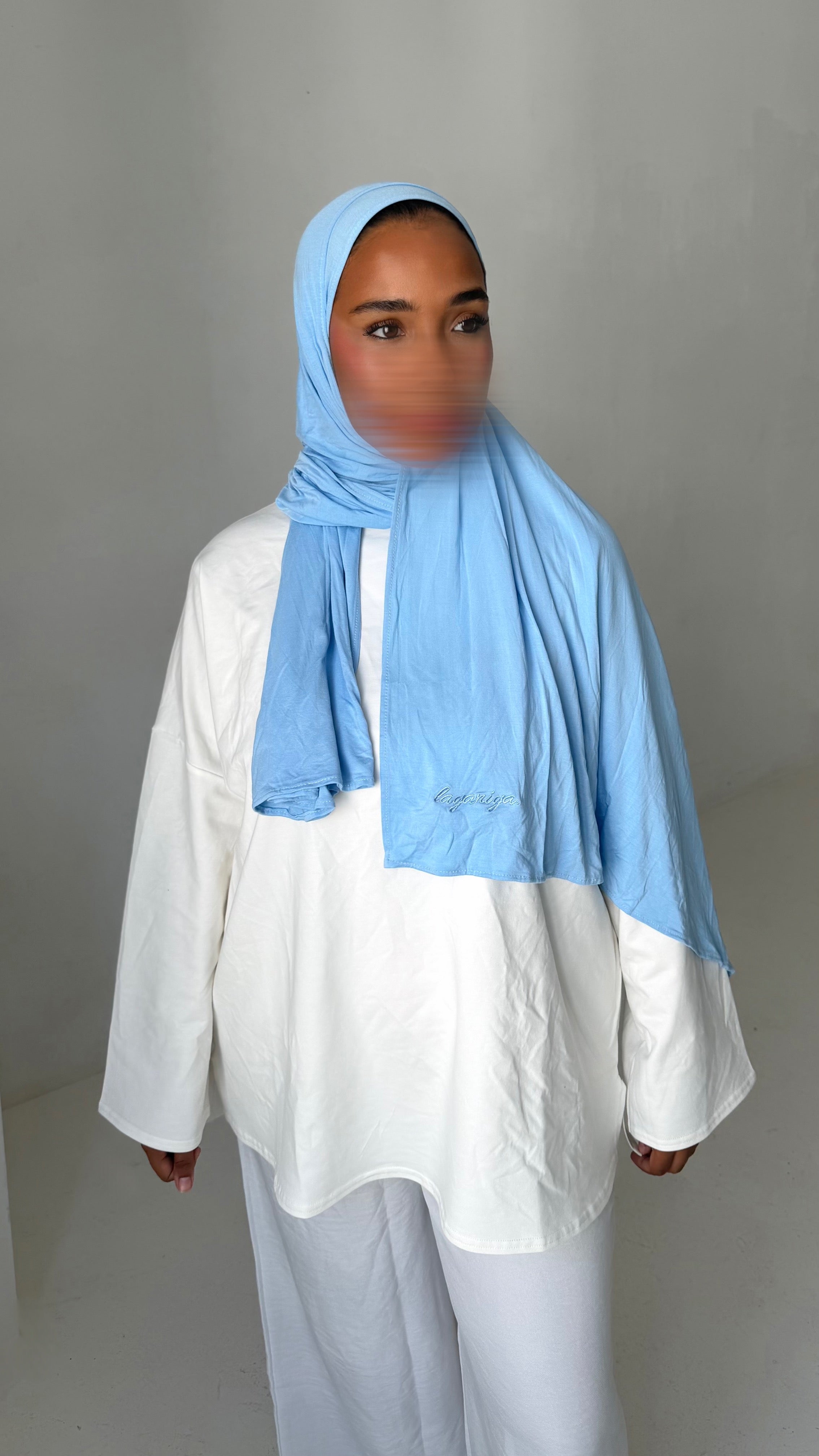 HIJAB JERSEY BAMBOO • OCEAN BLUE