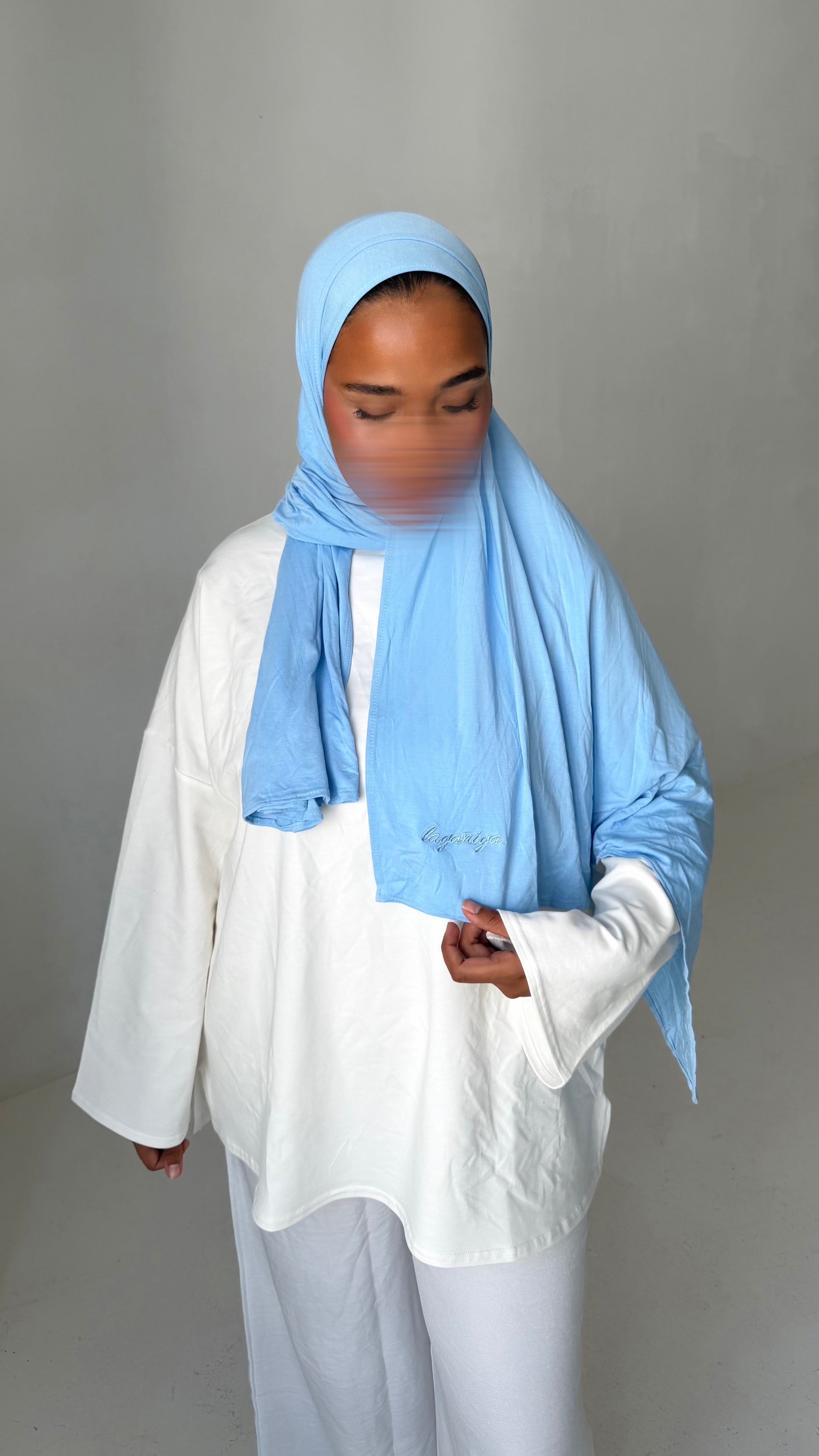 HIJAB JERSEY BAMBOO • OCEAN BLUE