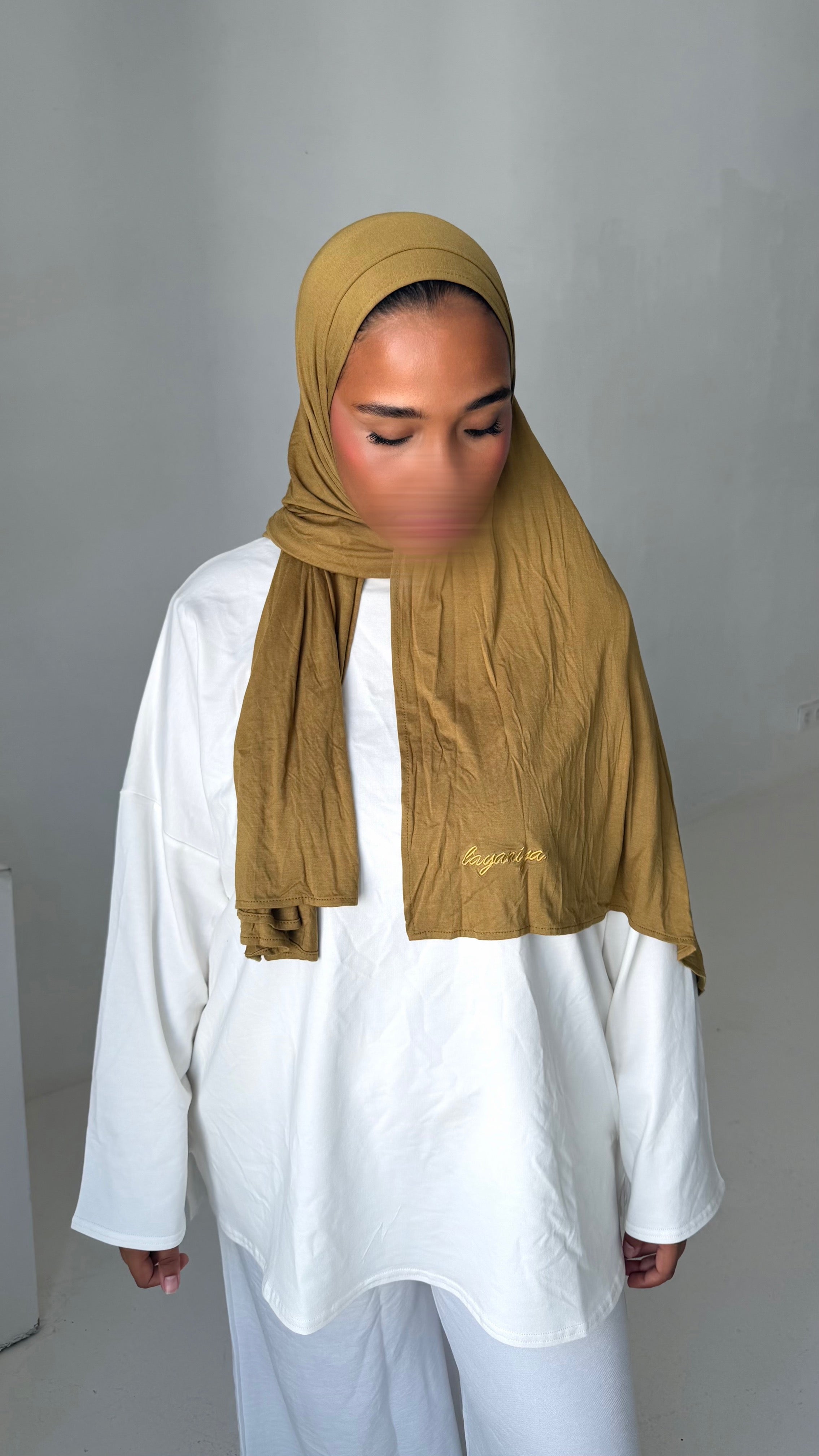 HIJAB JERSEY BAMBOO • OLIVE