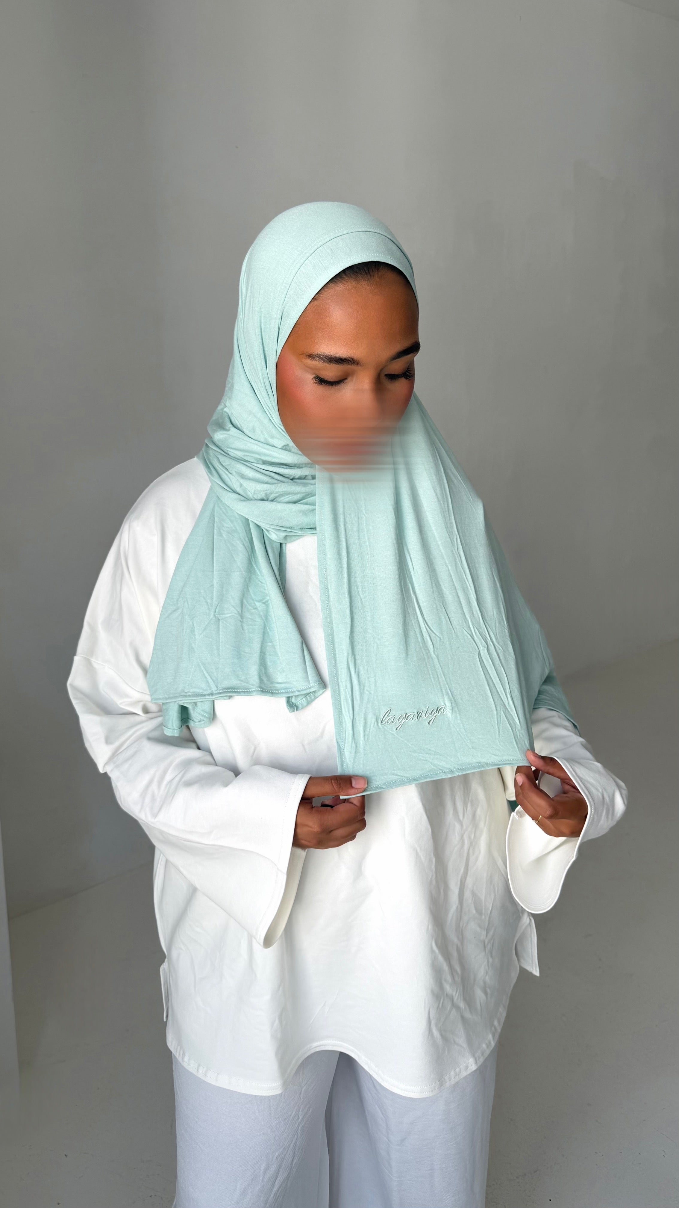 HIJAB JERSEY BAMBOO • TURQUOISE