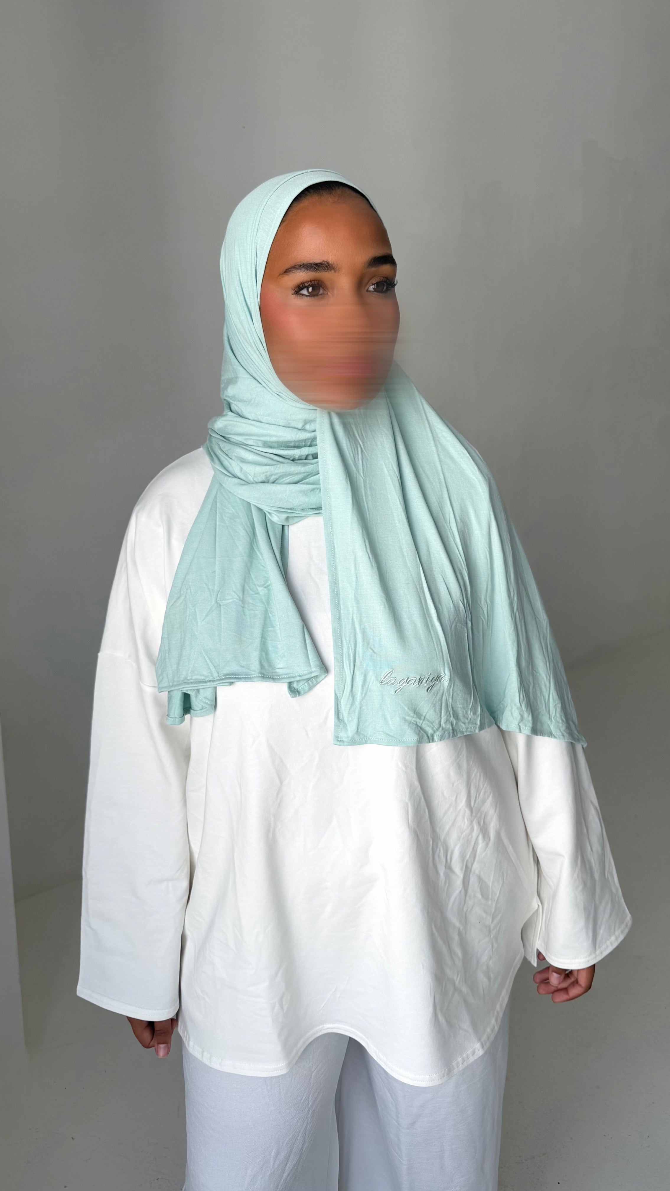 HIJAB JERSEY BAMBOO • TURQUOISE