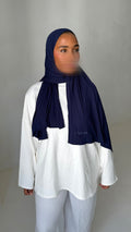 HIJAB JERSEY BAMBOO • MARINE
