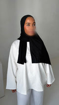 HIJAB JERSEY BAMBOO • NOIR