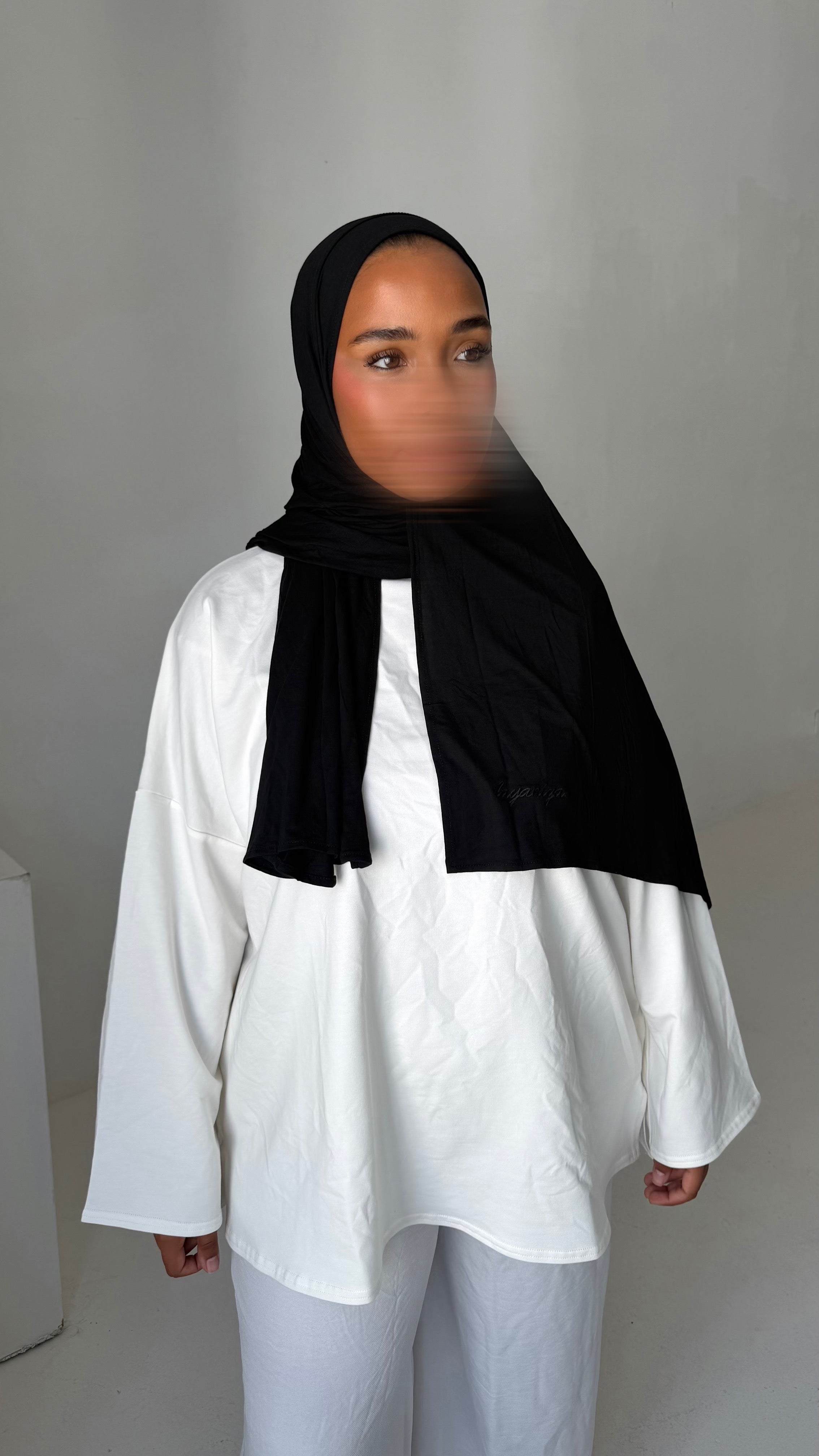 HIJAB JERSEY BAMBOO • NOIR