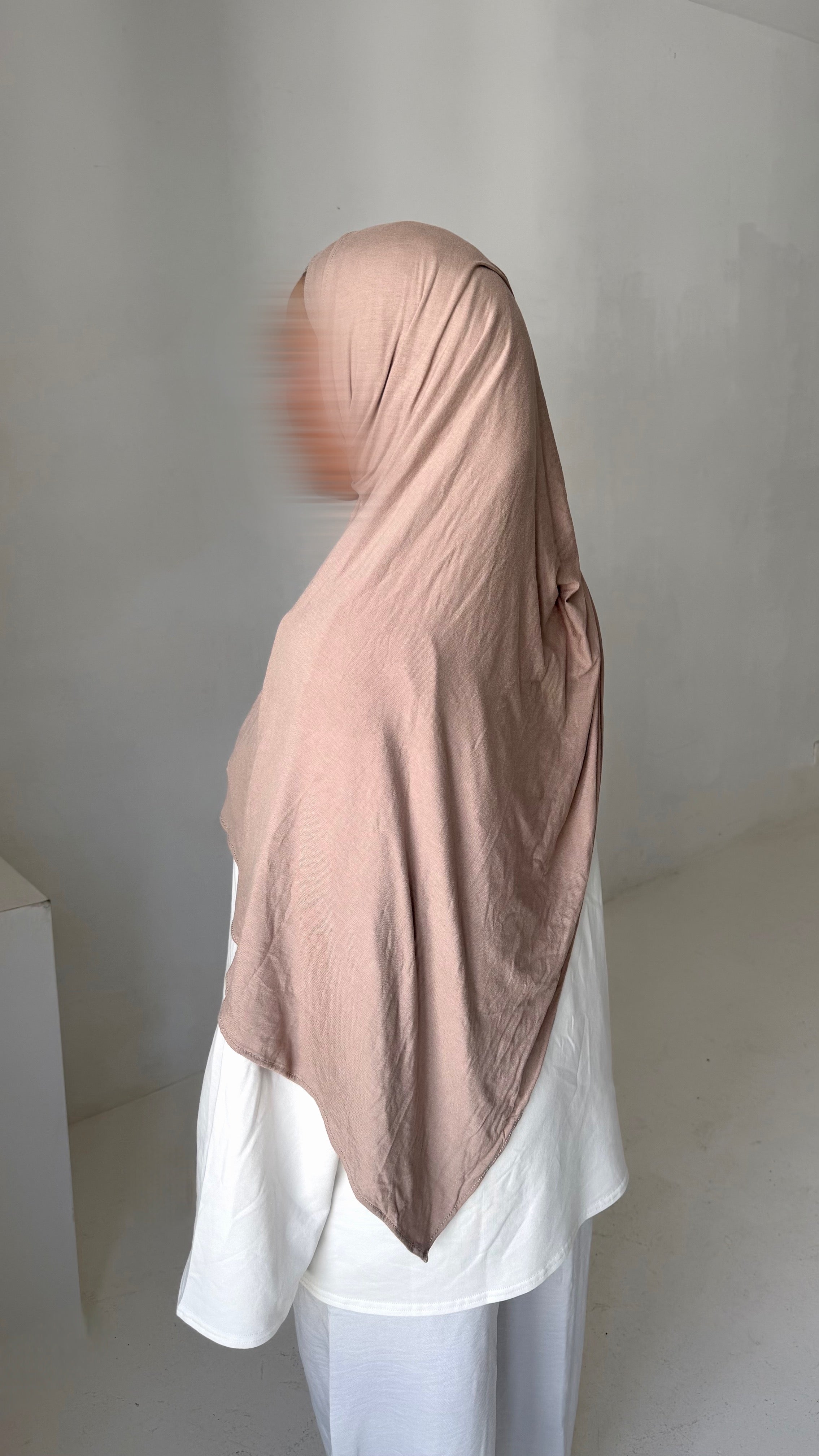 HIJAB JERSEY BAMBOO • MILKY CACAO