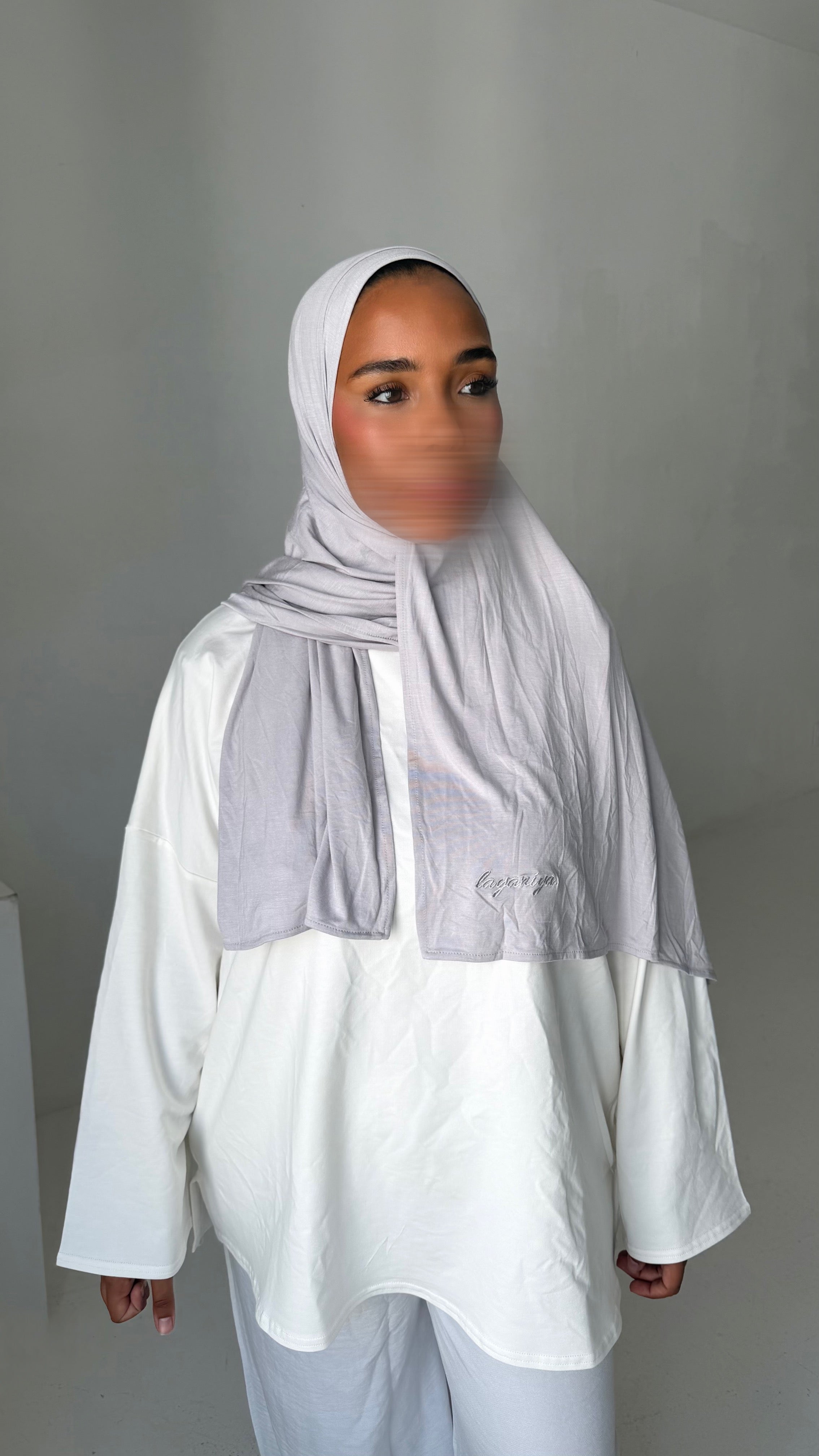 HIJAB JERSEY BAMBOO • GRIS CLAIR
