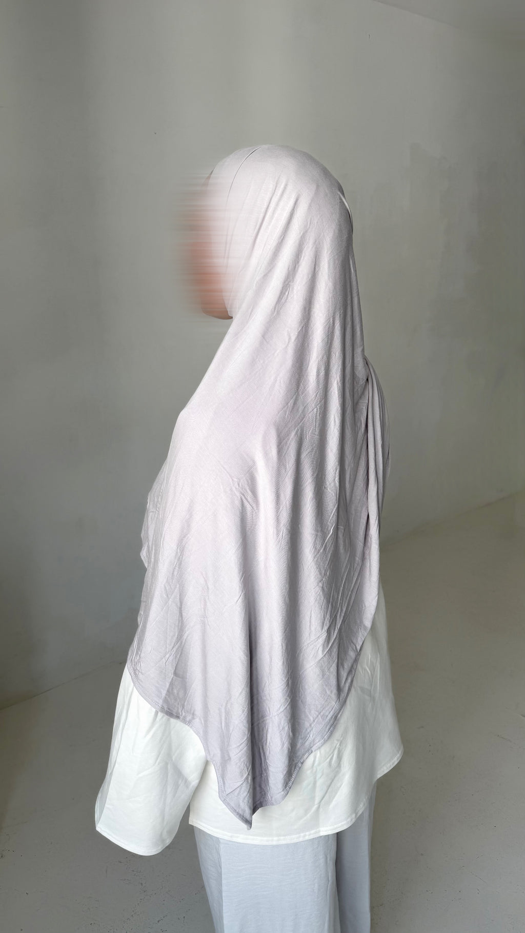 HIJAB JERSEY BAMBOO • GRIS CLAIR