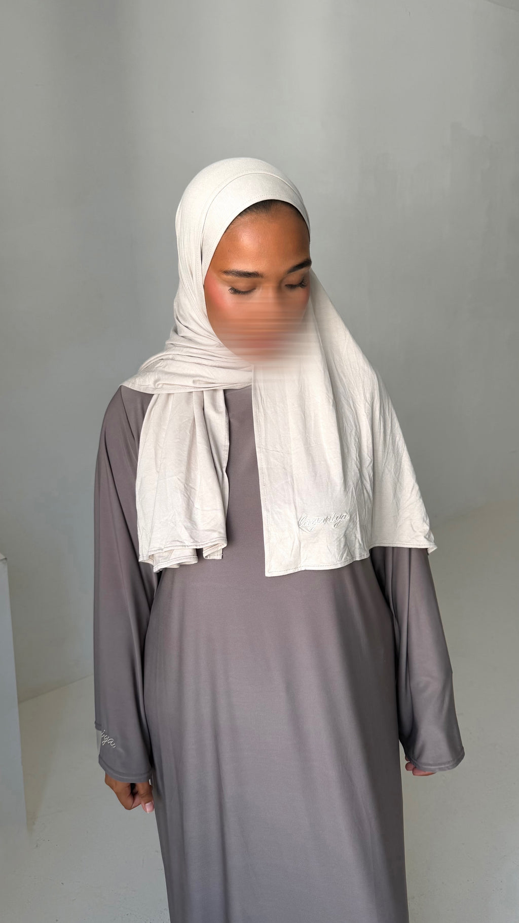 HIJAB JERSEY BAMBOO • CREAM