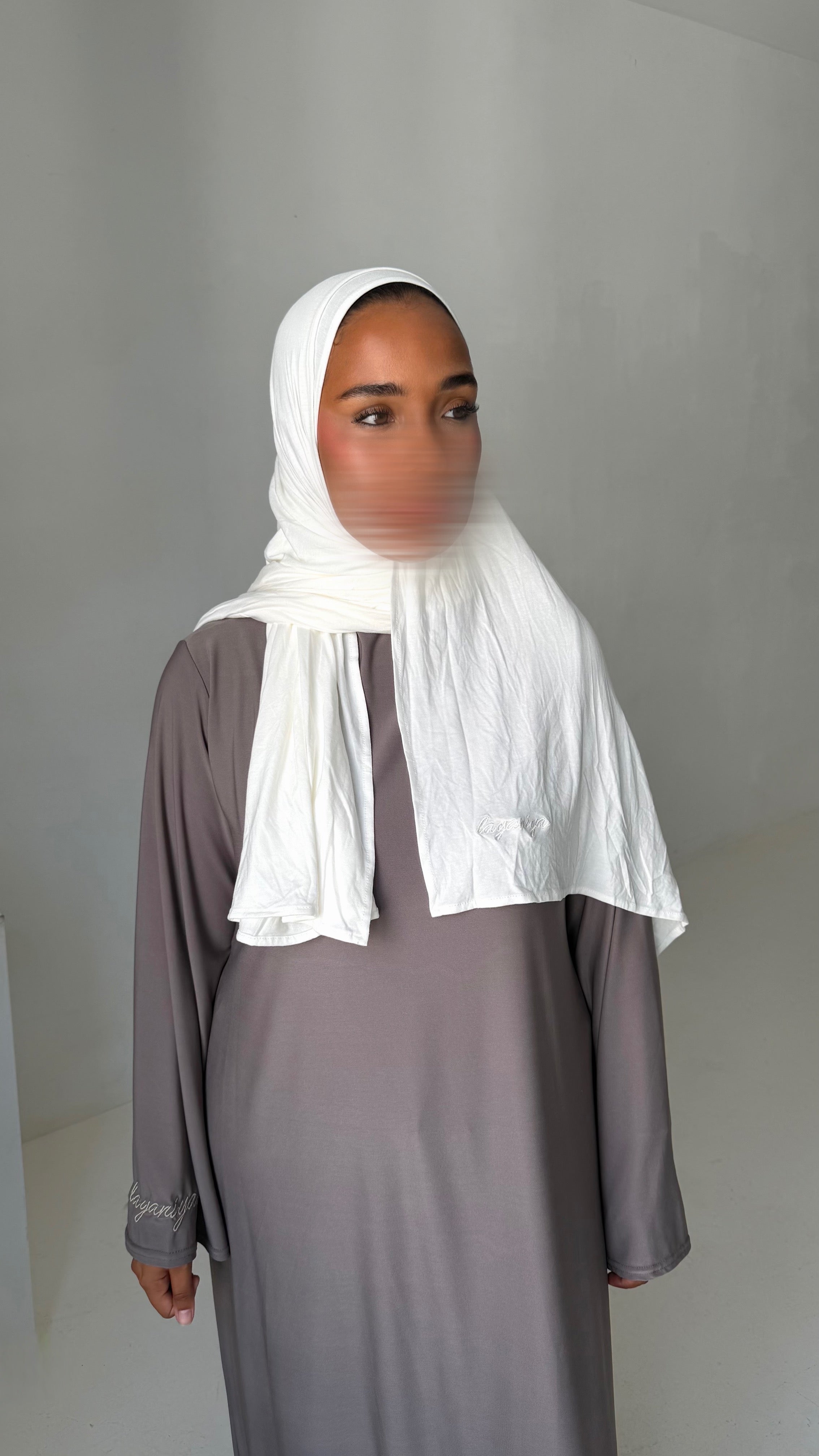 HIJAB JERSEY BAMBOO • BLANC