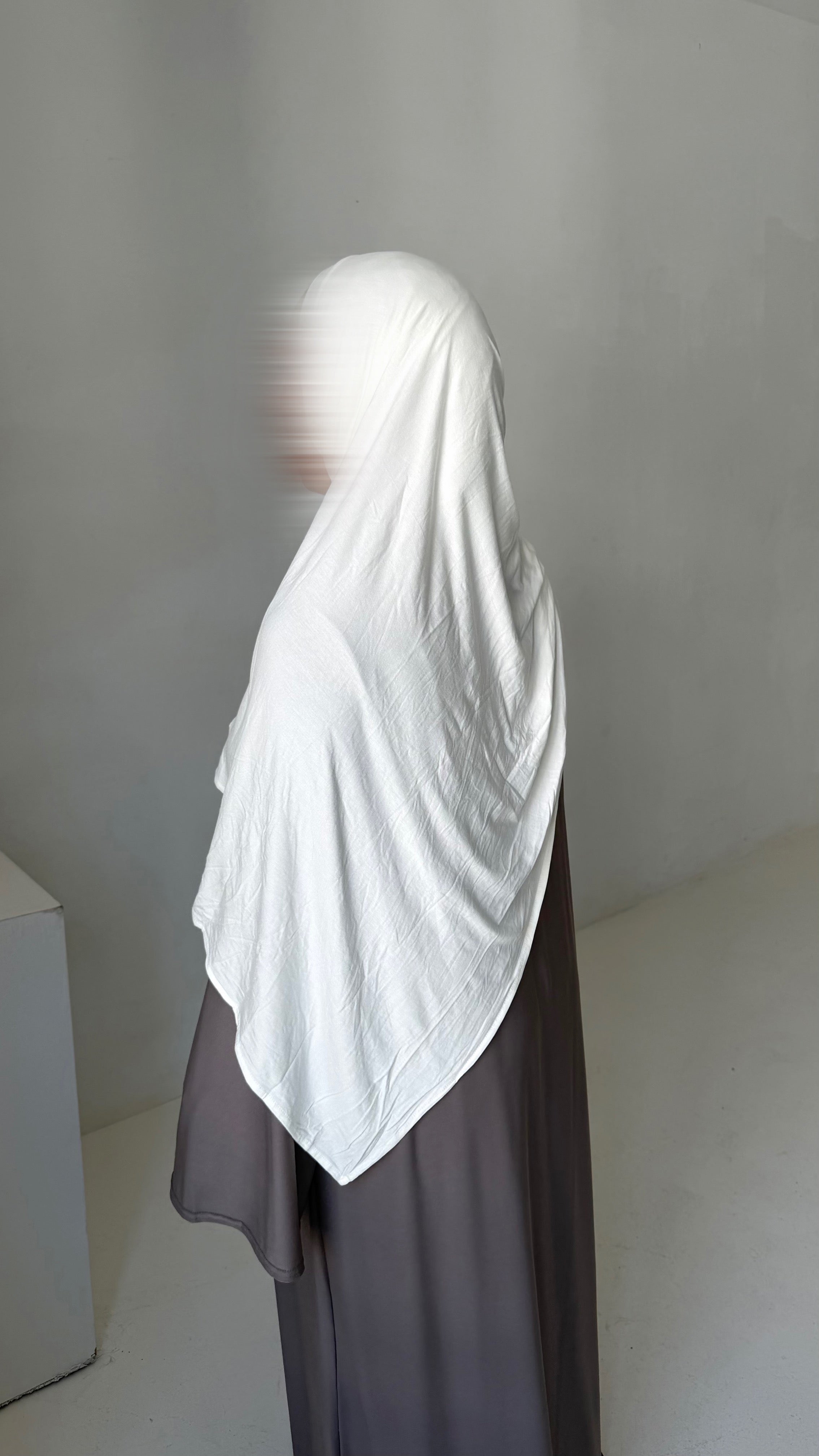 HIJAB JERSEY BAMBOO • BLANC