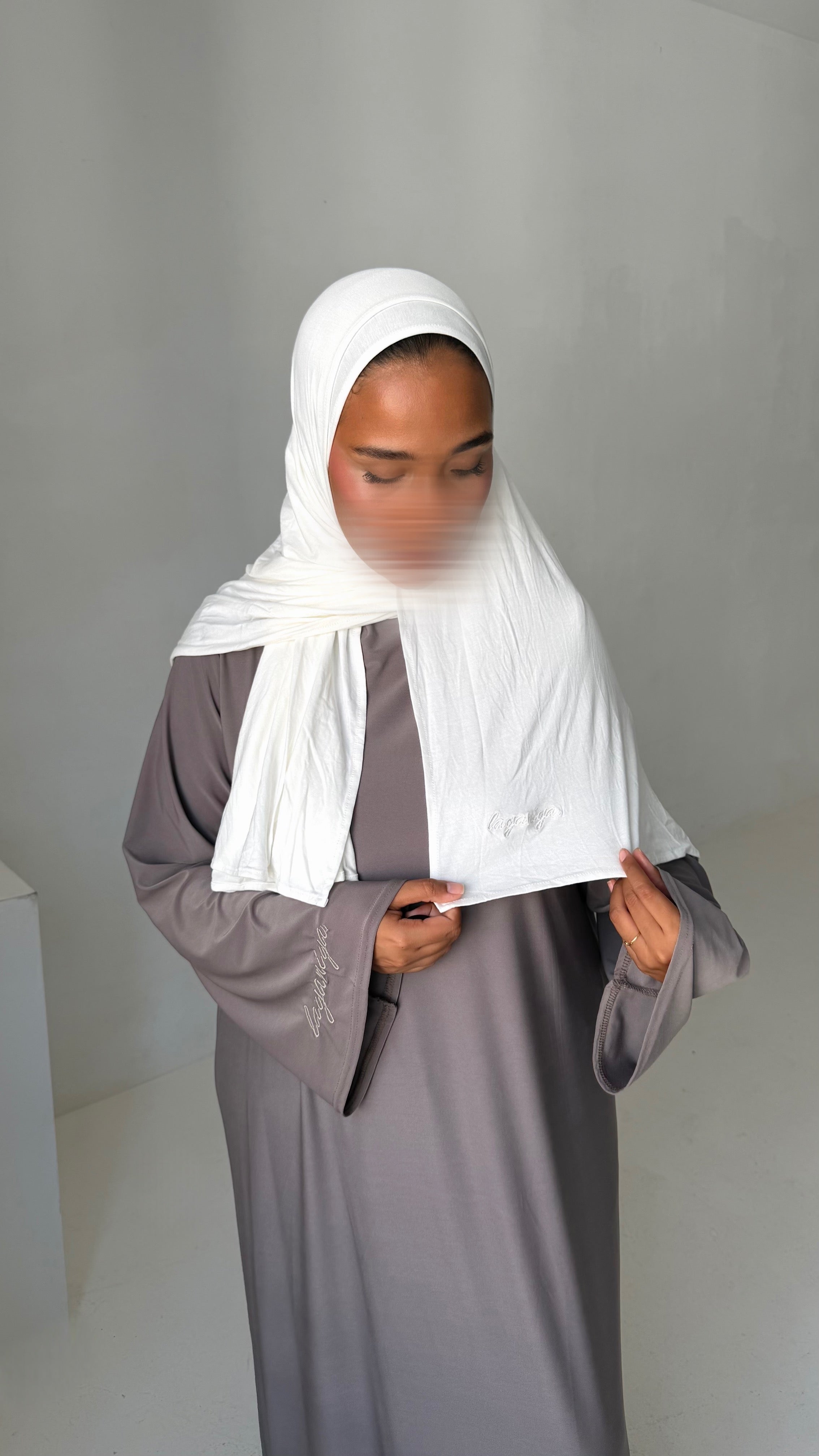 HIJAB JERSEY BAMBOO • BLANC