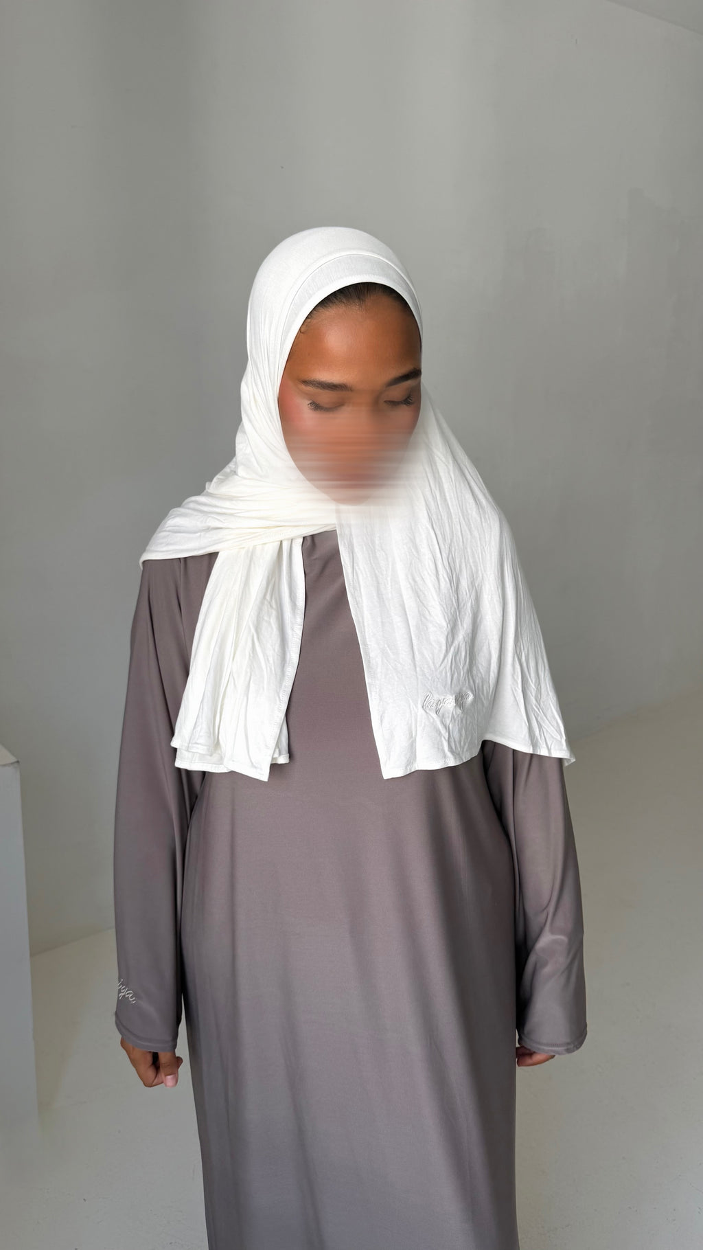 HIJAB JERSEY BAMBOO • BLANC