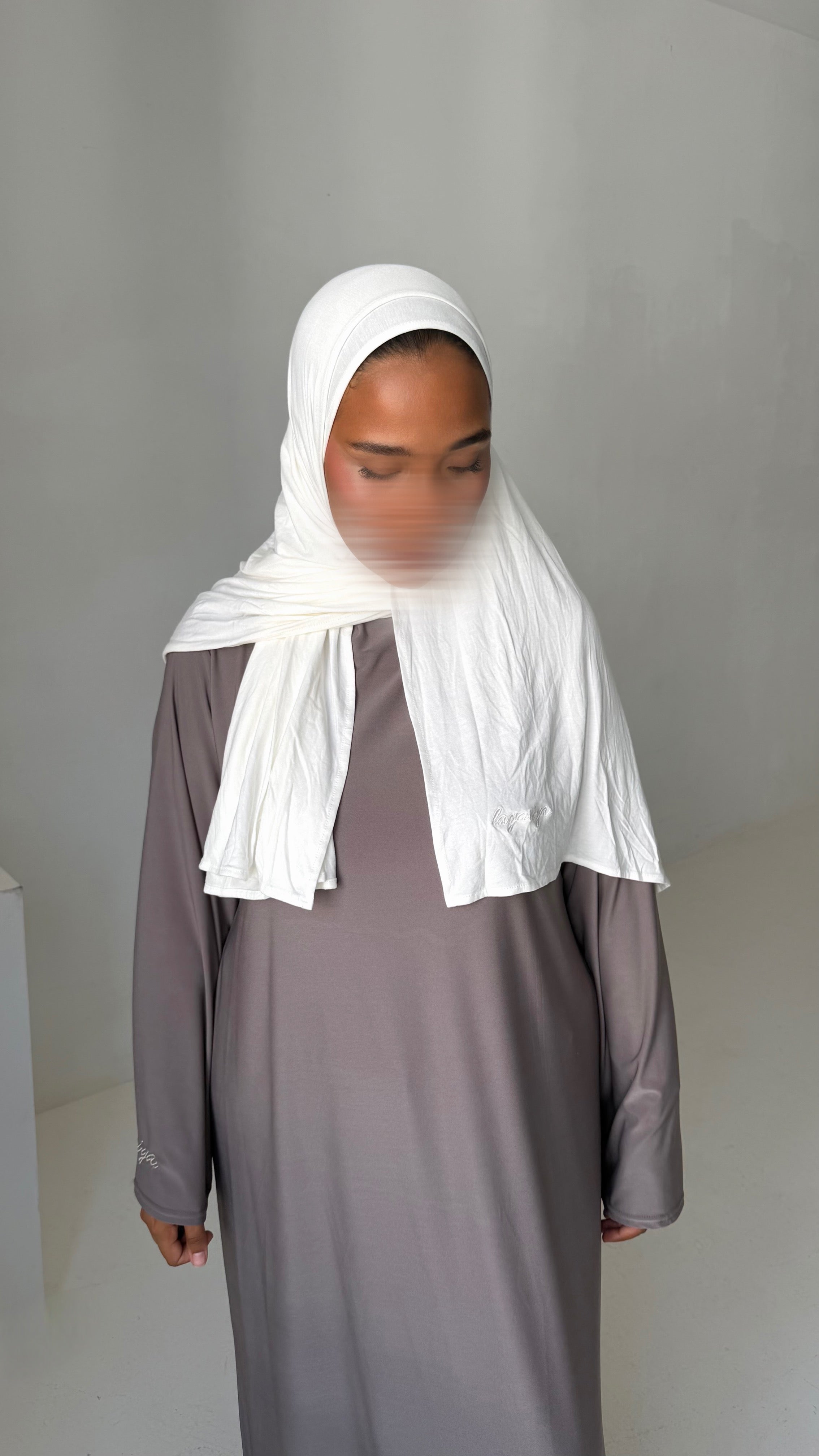 HIJAB JERSEY BAMBOO • BLANC