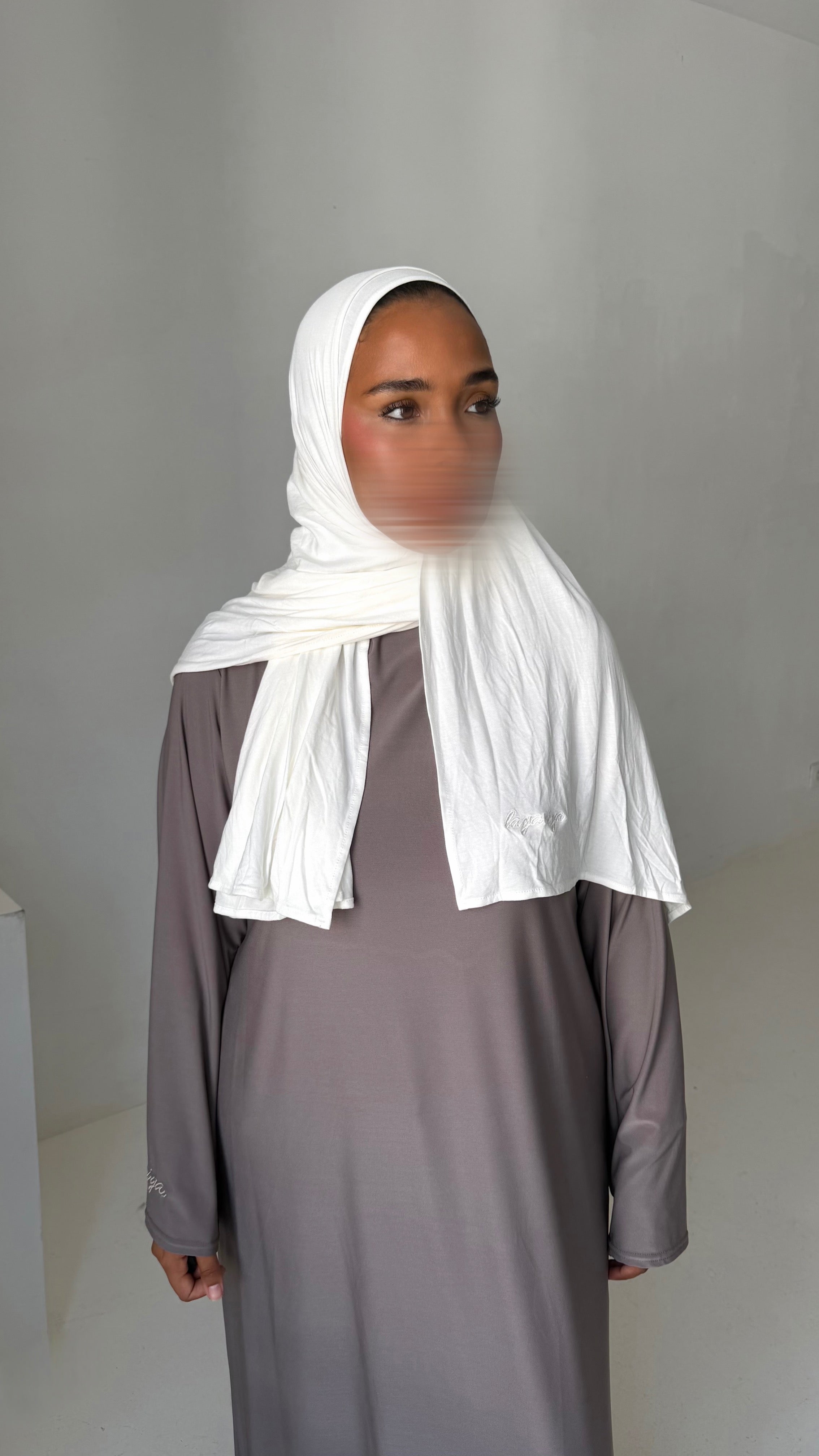 HIJAB JERSEY BAMBOO • BLANC